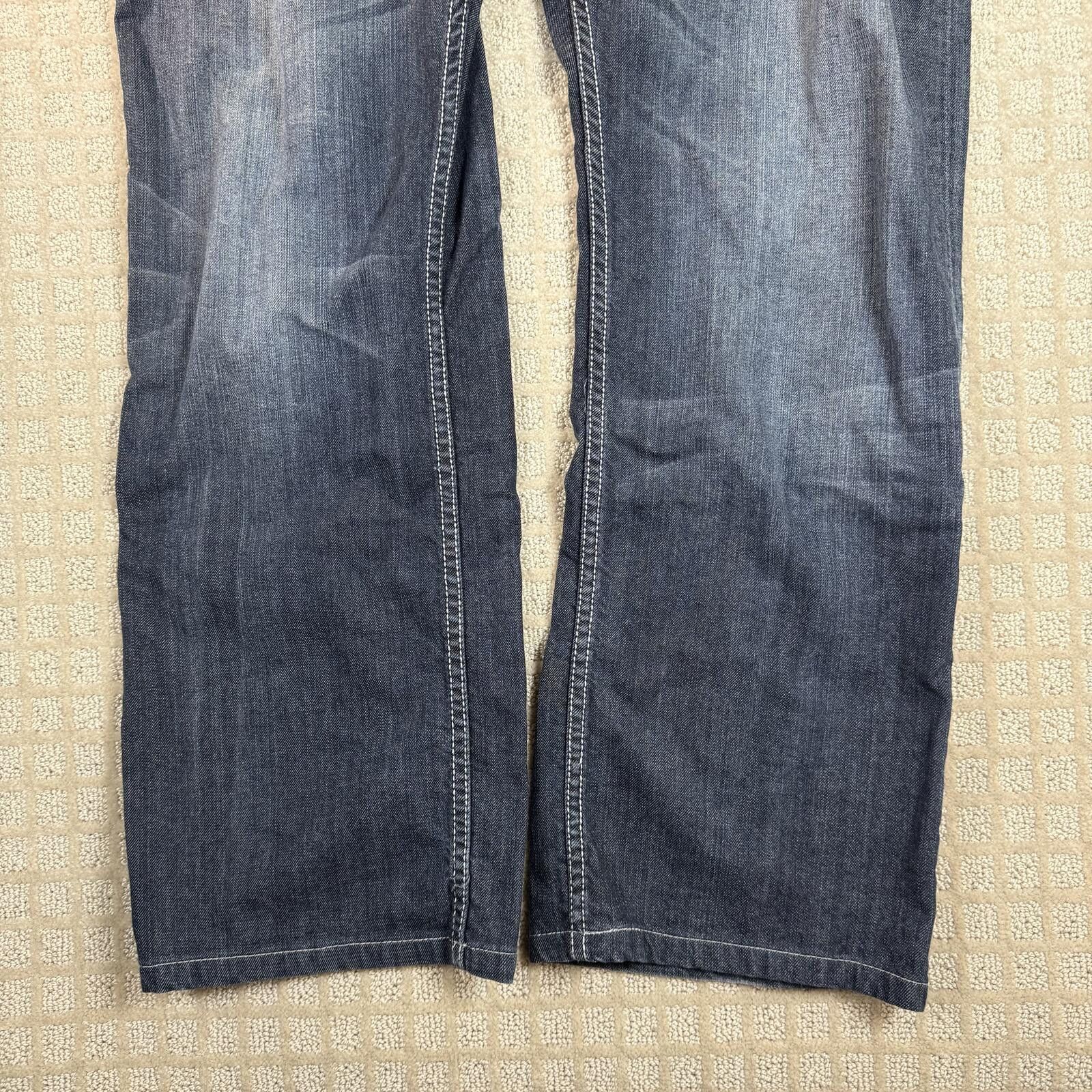 Buffalo David Bitton Buffalo David Bitton Six-X slim straight stretch jeans 42x31 Size US 42 / EU 58 - 2 Thumbnail