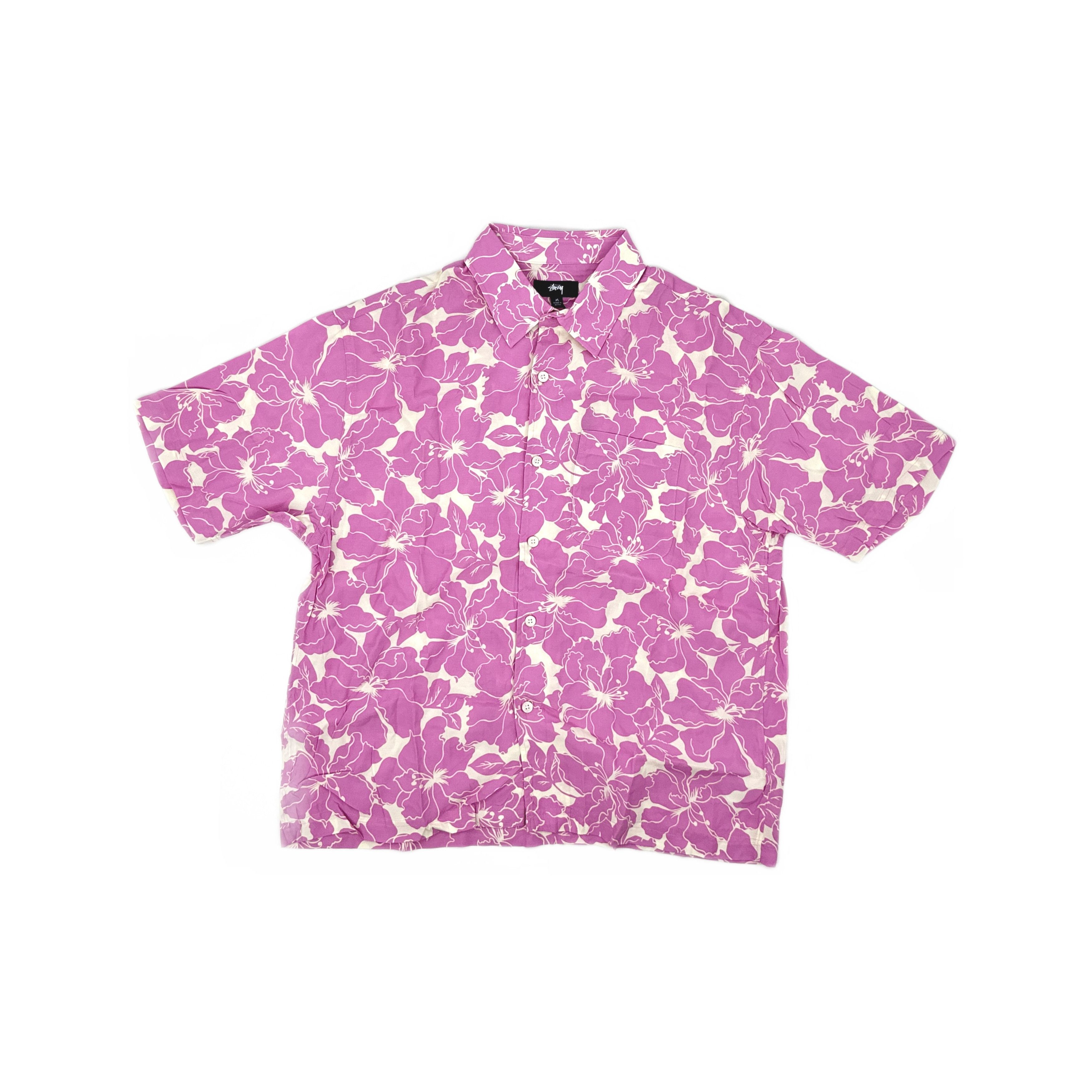 Stussy Stussy Floral Hawaiian Shirt Size M Size US M / EU 48-50 / 2 - 1 Thumbnail