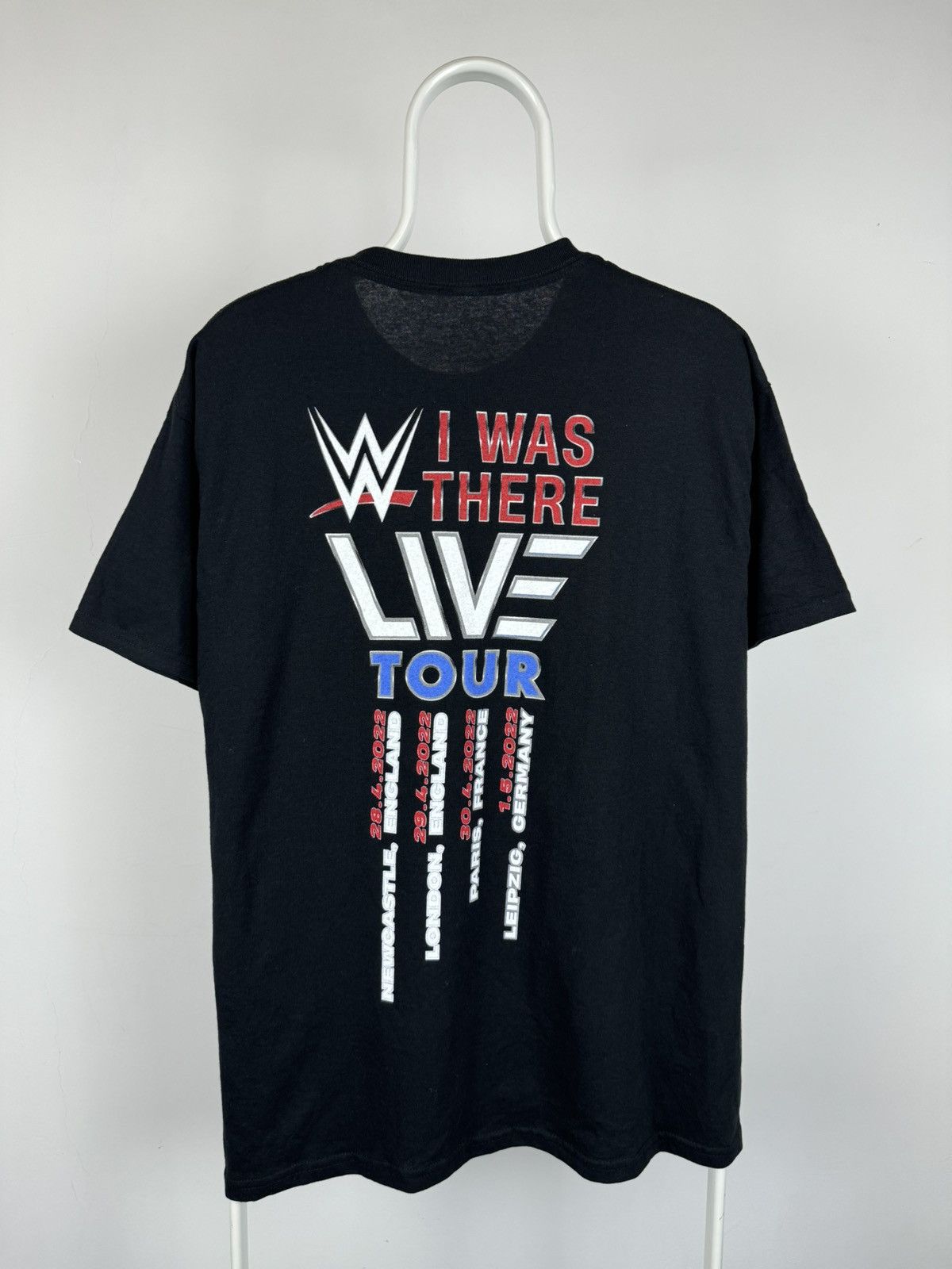 Other WWE 2022 I Was Here Live Tour Big Logo Tee Size US L / EU 52-54 / 3 - 2 Thumbnail