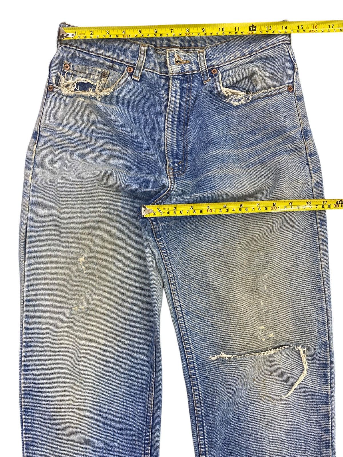 Levi's Levi’s Acid Blue Wash Style Ripped Jeans Size US 28 / EU 44 - 5 Thumbnail