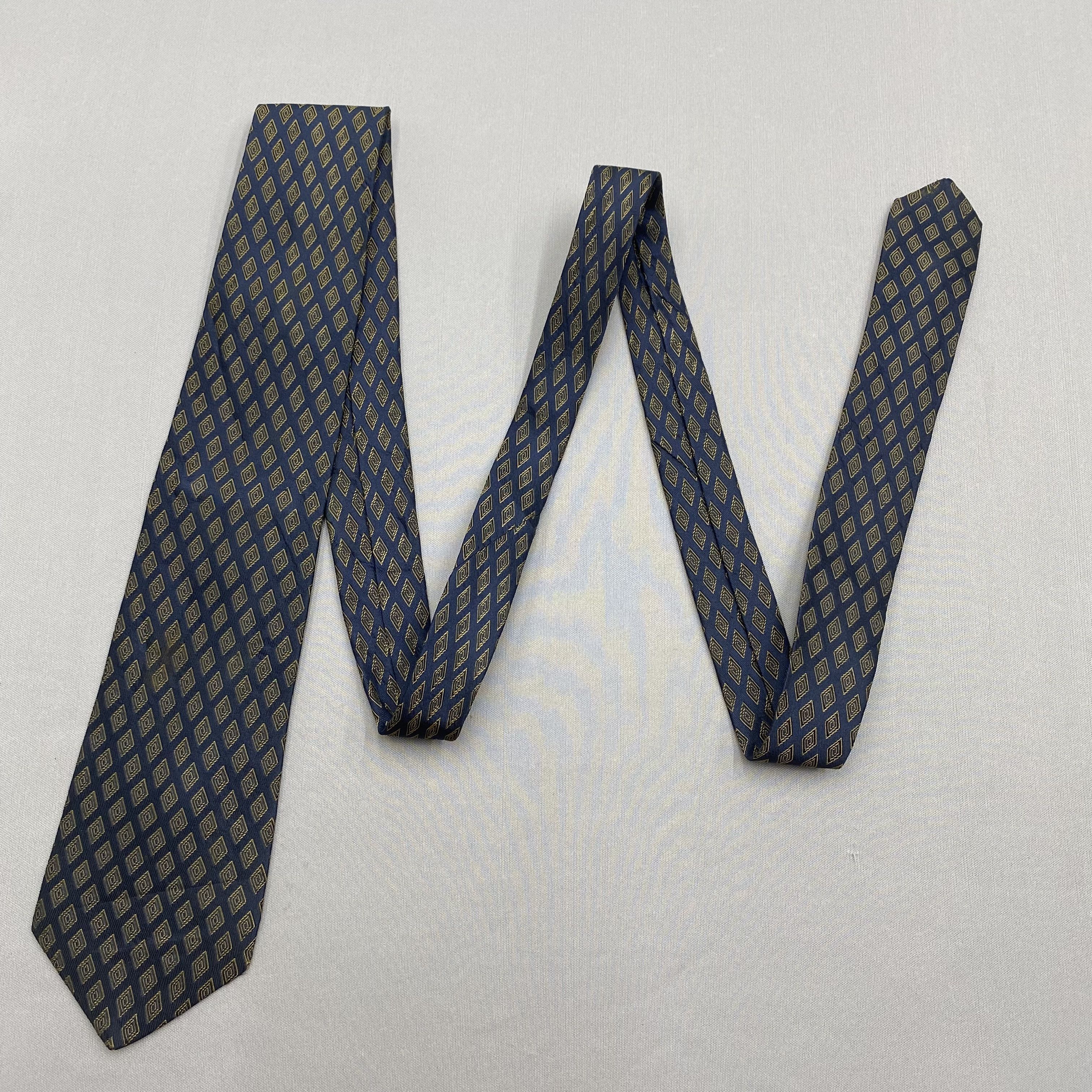 Chanel Vintage Chanel SILK Necktie Cravate Pure Silk Neck Tie Size ONE SIZE - 5 Thumbnail
