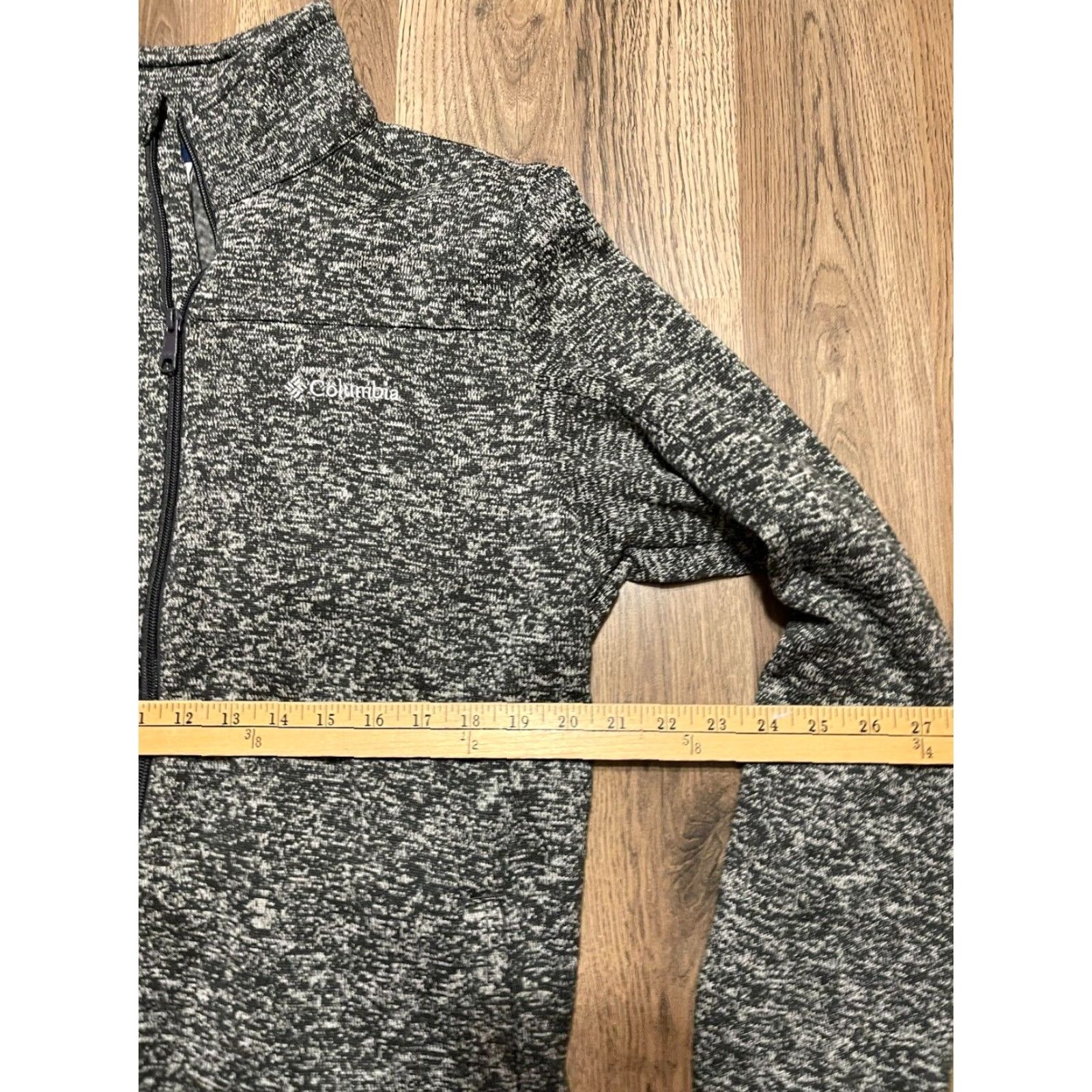 Vintage Columbia Sweatshirt Men M Gray Full Zip Mock Neck Regular Size US M / EU 48-50 / 2 - 6 Thumbnail