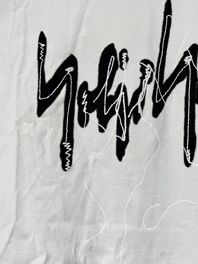 Yohji Yamamoto Yohji Yamamoto Signature pattern logo T-shirt Size US L / EU 52-54 / 3 - 4 Thumbnail