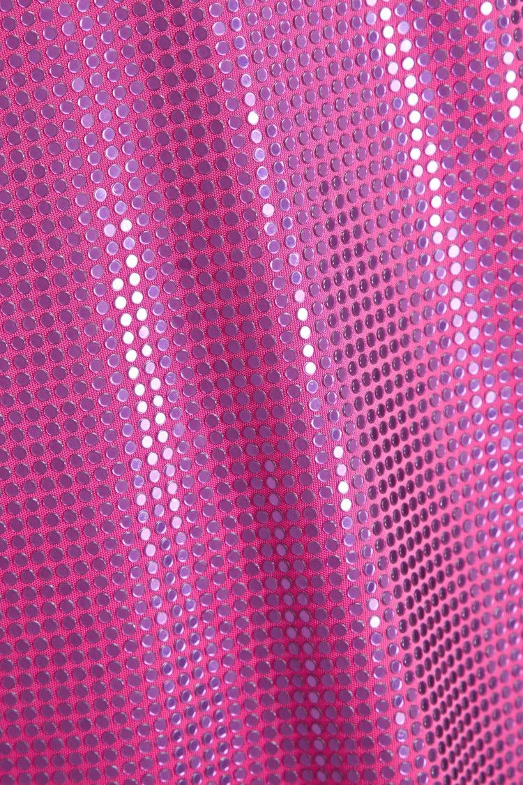 Versace o1y0226 Mini Dress in Fuchsia Size S / US 4 / IT 40 - 4 Thumbnail