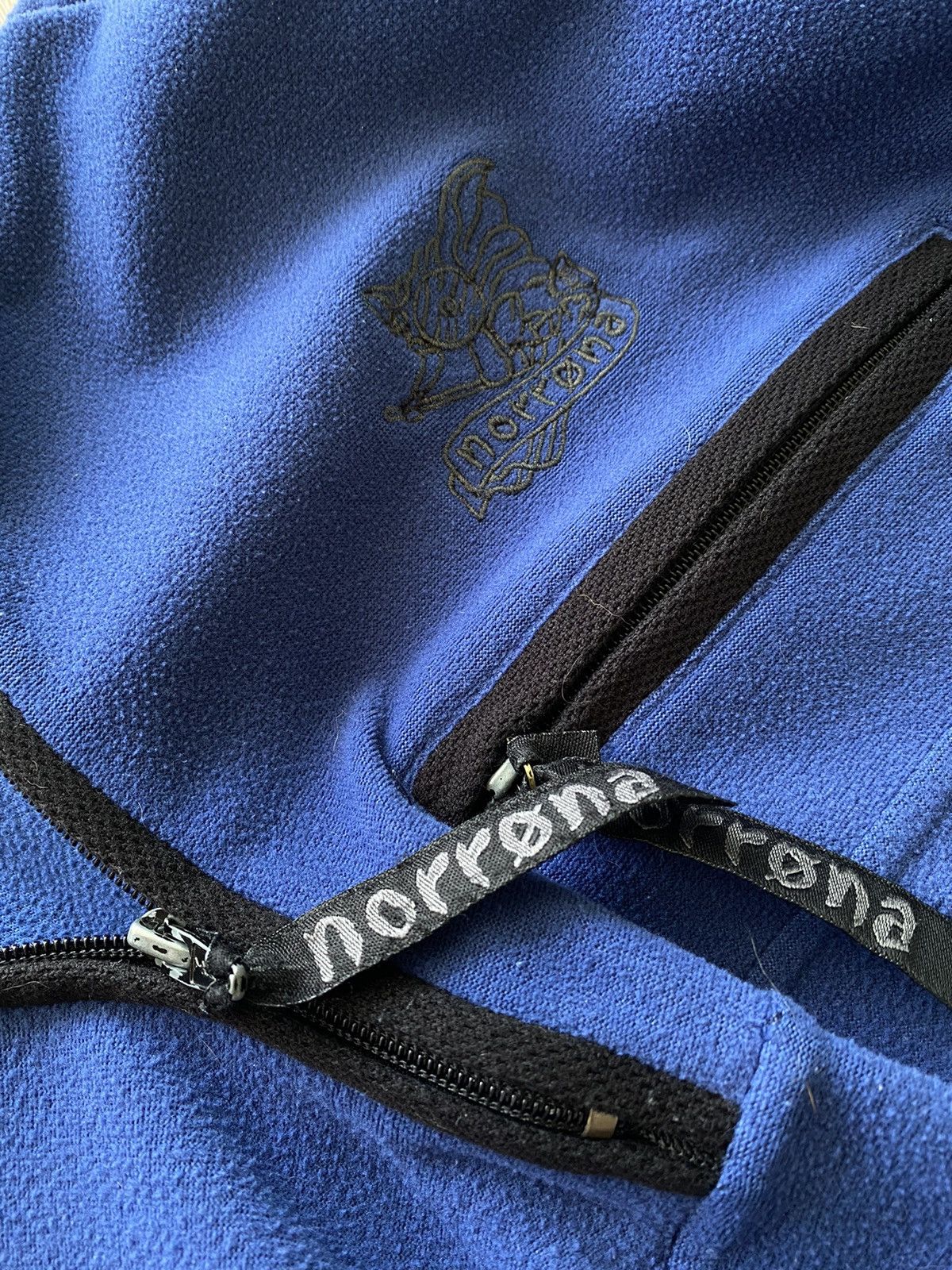 Norrona Vintage Norrona Half Zip Fleece pullover Size US L / EU 52-54 / 3 - 3 Thumbnail