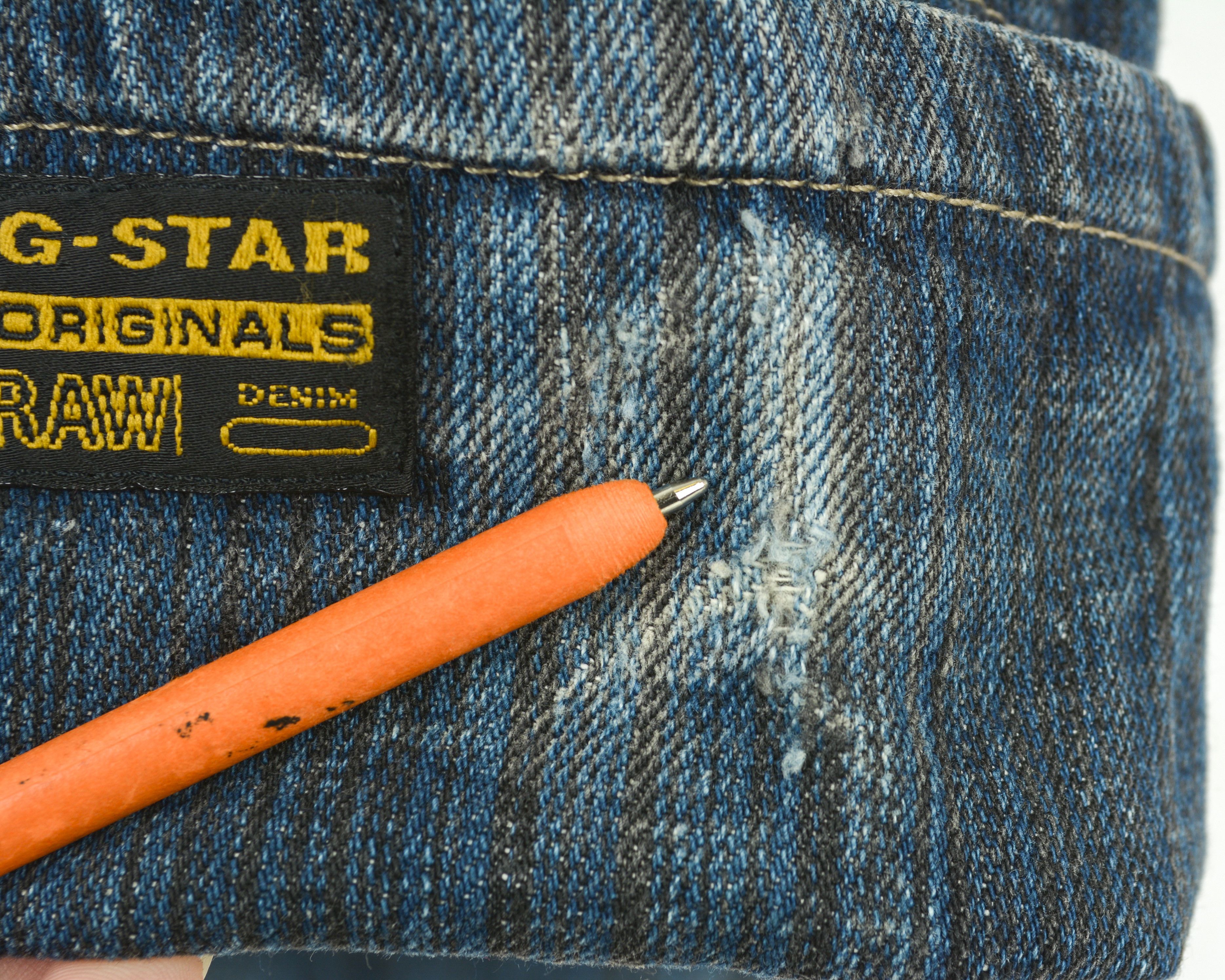 G-Star Jeans Stafford Coat Men Denim Coat Raw Trucker Western Size US M / EU 48-50 / 2 - 8 Thumbnail