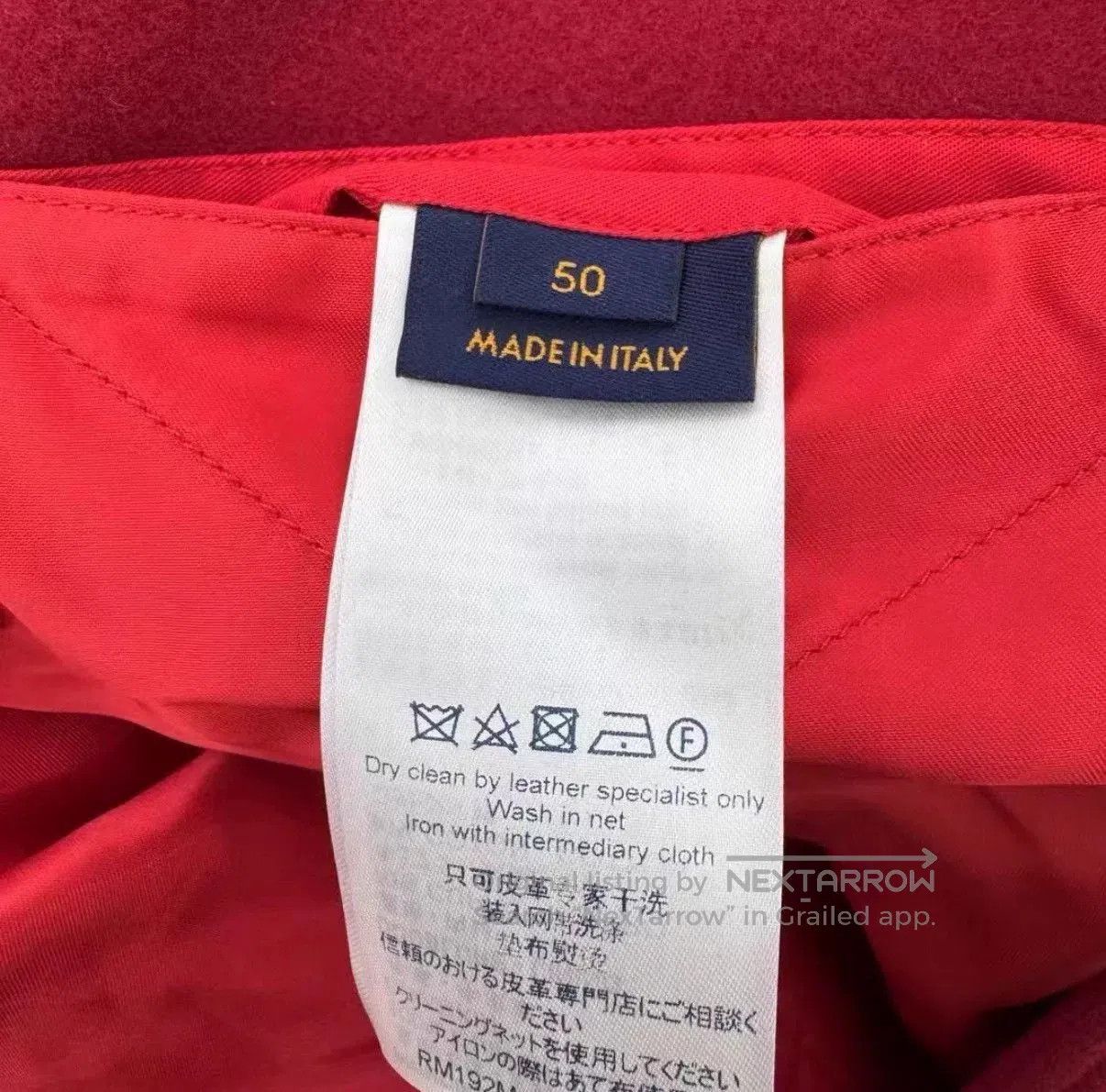 Louis Vuitton Louis Vuitton Red White Embroidered Baseball Jacket. Size US M / EU 48-50 / 2 - 3 Thumbnail
