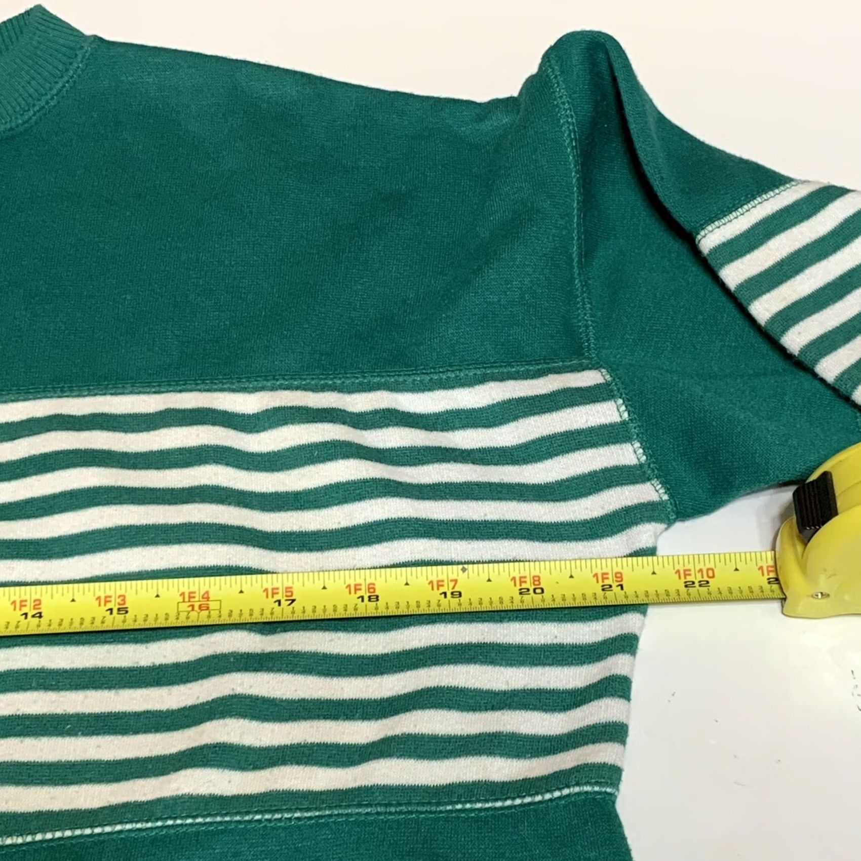 Vintage VINTAGE Body Beam Sweatshirt Womens M Green 1990s Casual Cotton Blend Shirts Womens Size M / US 6-8 / IT 42-44 - 5 Thumbnail