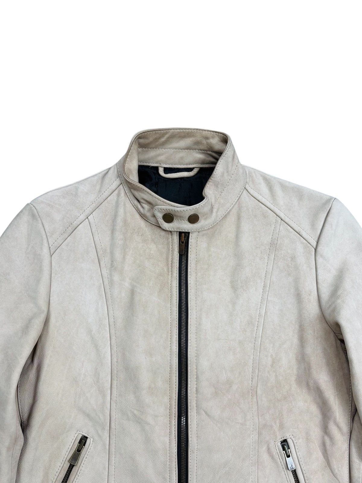JACKROSE 2000s Luv Maison Jackrose - Excella Zipper Leather Jacket Size US M / EU 48-50 / 2 - 4 Thumbnail