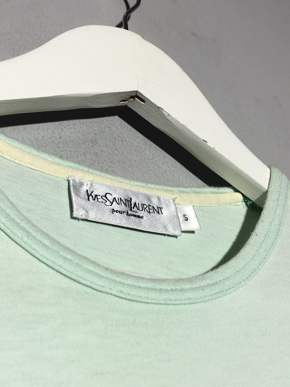 Vintage × Yves Saint Laurent Vintage Yves Saint Laurent Y2k Streetwear Style T-shirt Size US S / EU 44-46 / 1 - 6 Thumbnail