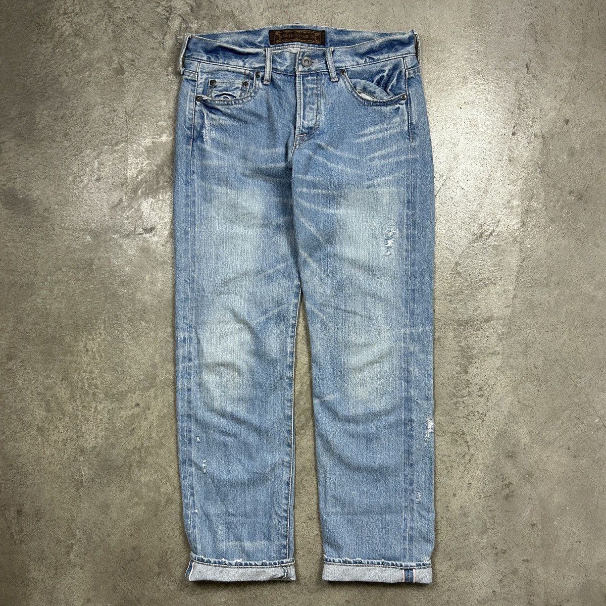 Japanese Brand genuine vintage g.o.a selvedge jeans Size US 30 / EU 46 - 1 Thumbnail