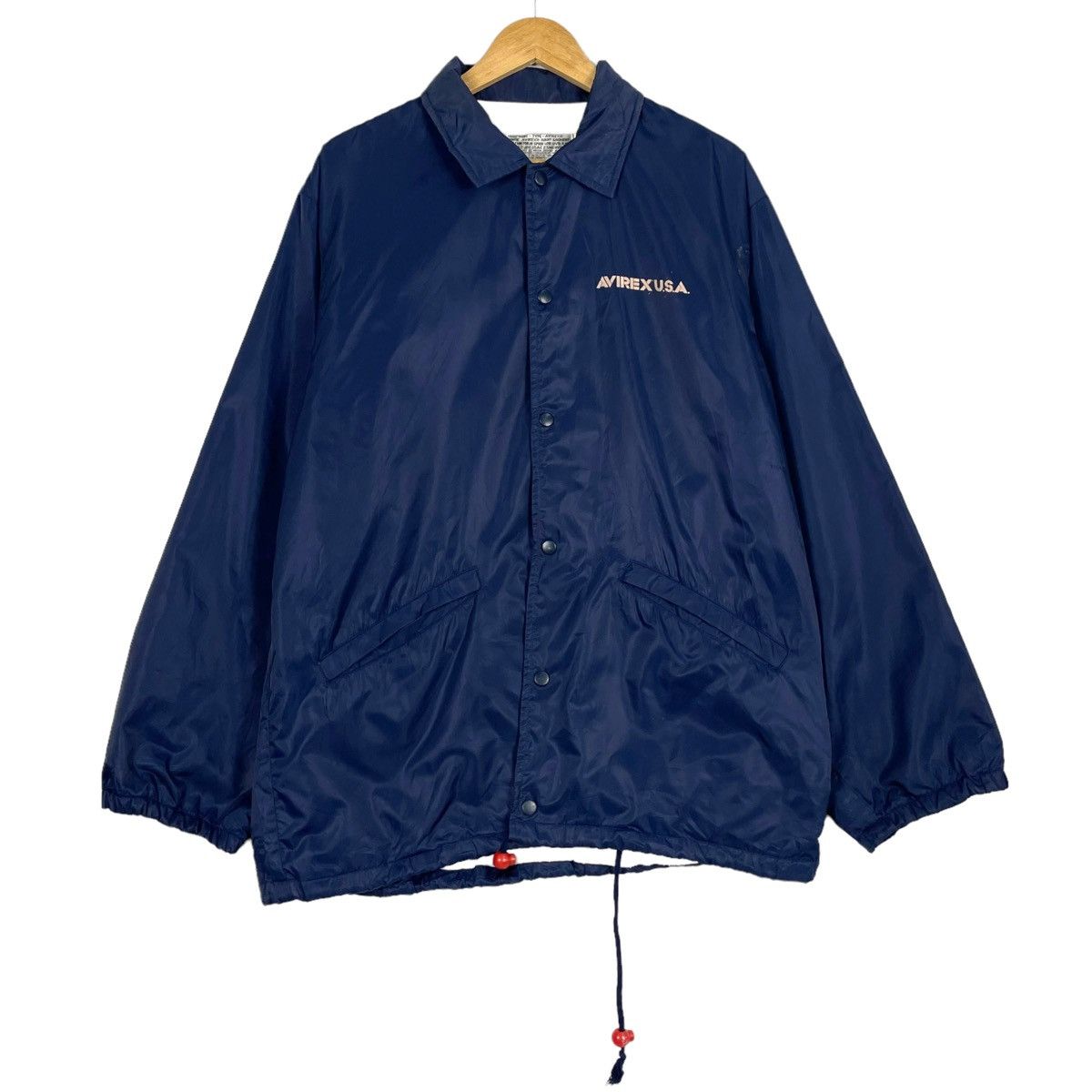 Aviator Nation × Avirex 💥AVIREX RENO AIR FORCE SNAP WINDBREAKER JACKET Size US XL / EU 56 / 4 - 1 Thumbnail