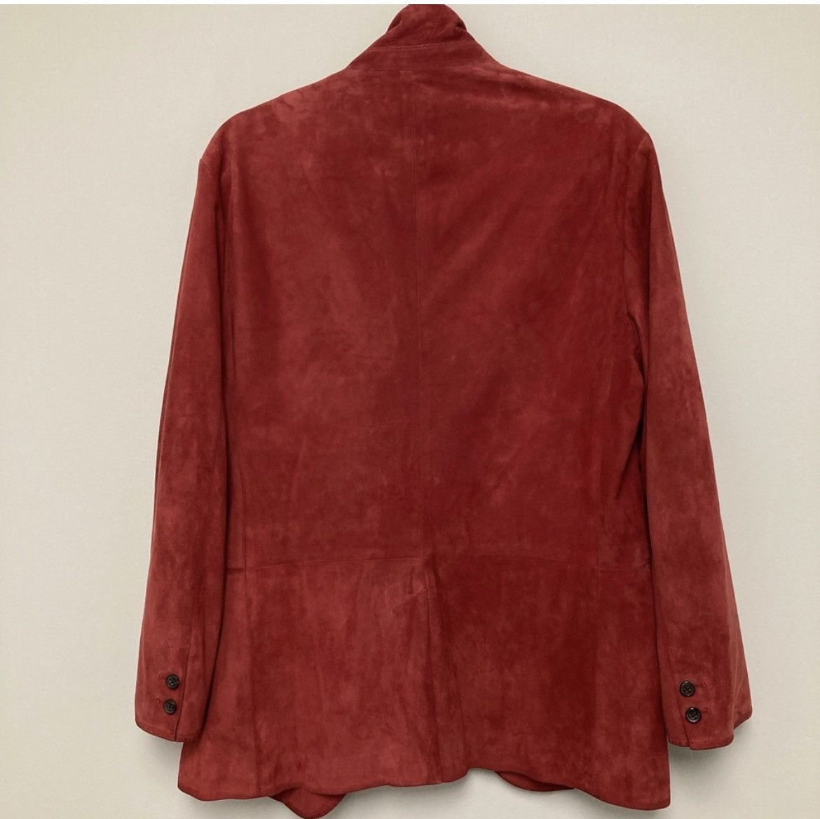 John Varvatos Suede Woodward Multibutton jacket EU 52 USA 42. Size US L / EU 52-54 / 3 - 4 Thumbnail