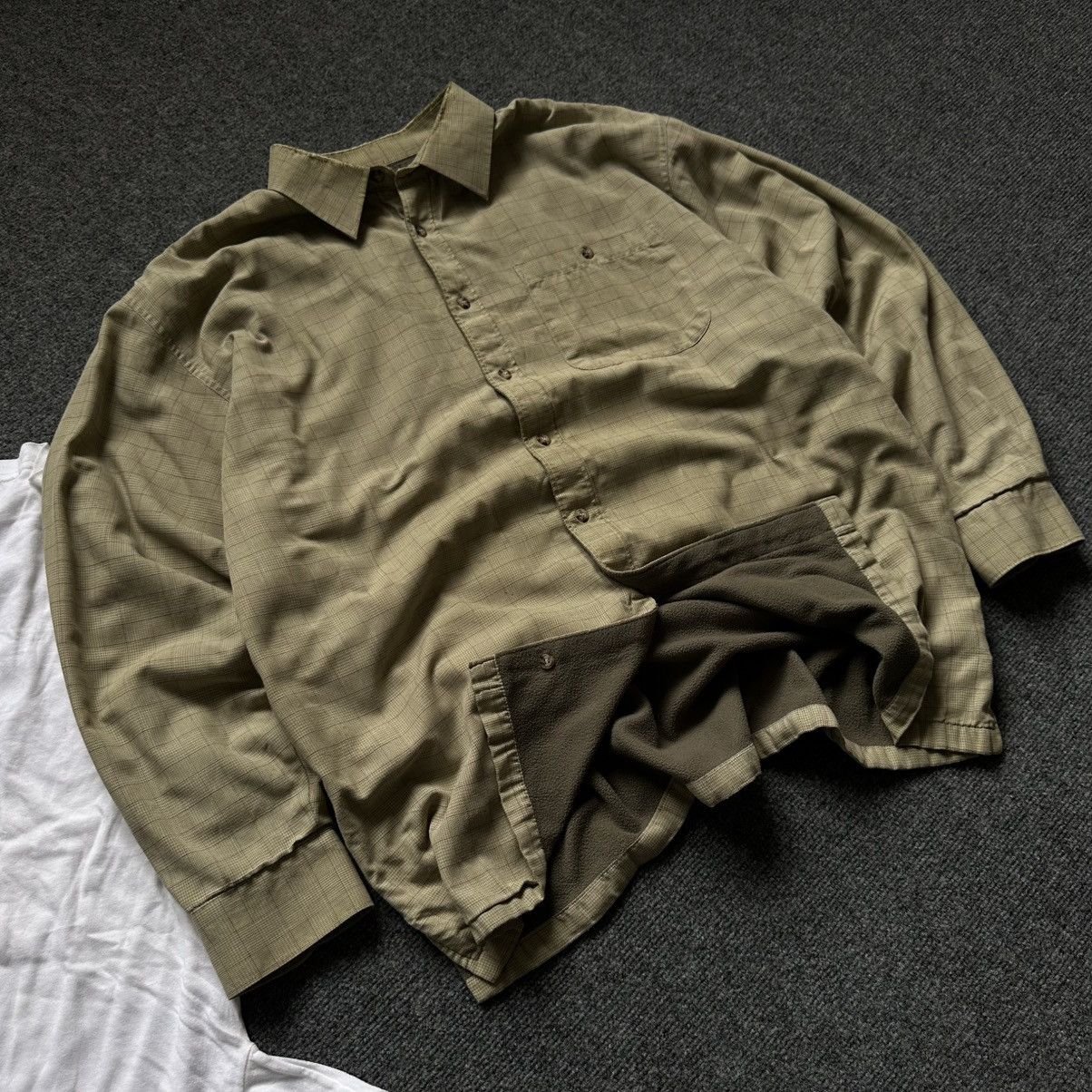If Six Was Nine VTG Mans Checked Shirt Bonart Fleece Distressed Size XL 00s Size US XL / EU 56 / 4 - 2 Thumbnail