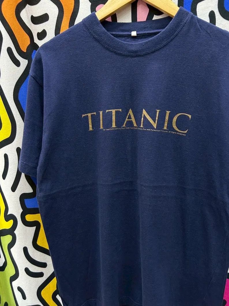Vintage Vintage 1998 Titanic Movie tshirt size L Size US L / EU 52-54 / 3 - 1 Thumbnail