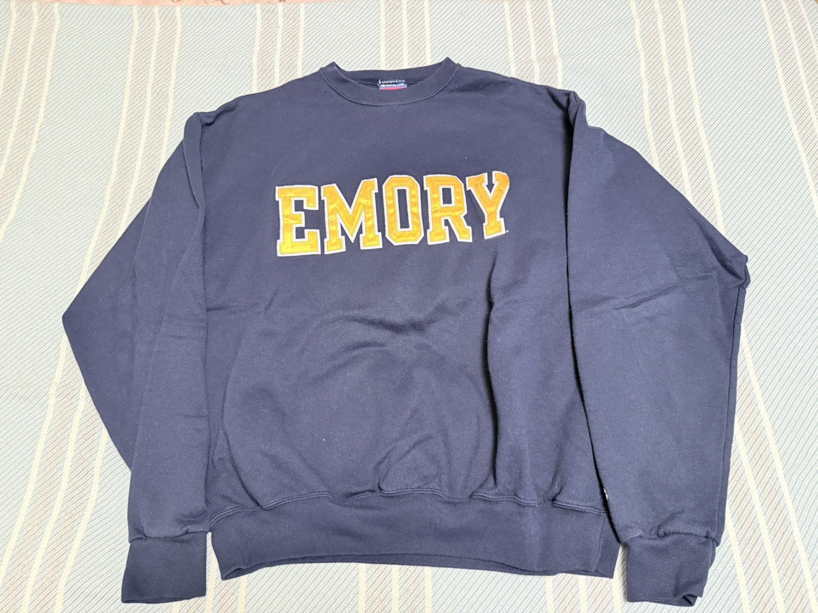 Champion Champion Emory Navy Blue Collegiate Sweatshirt Size US L / EU 52-54 / 3 - 1 Thumbnail