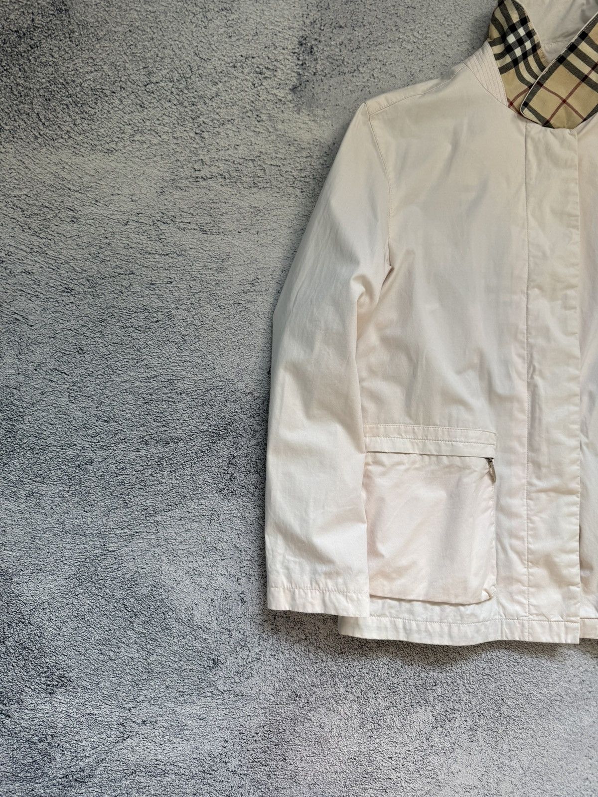 Burberry Burberry London Jacket Women’s Size 38 US8 Pink Check Lining Size M / US 6-8 / IT 42-44 - 5 Thumbnail