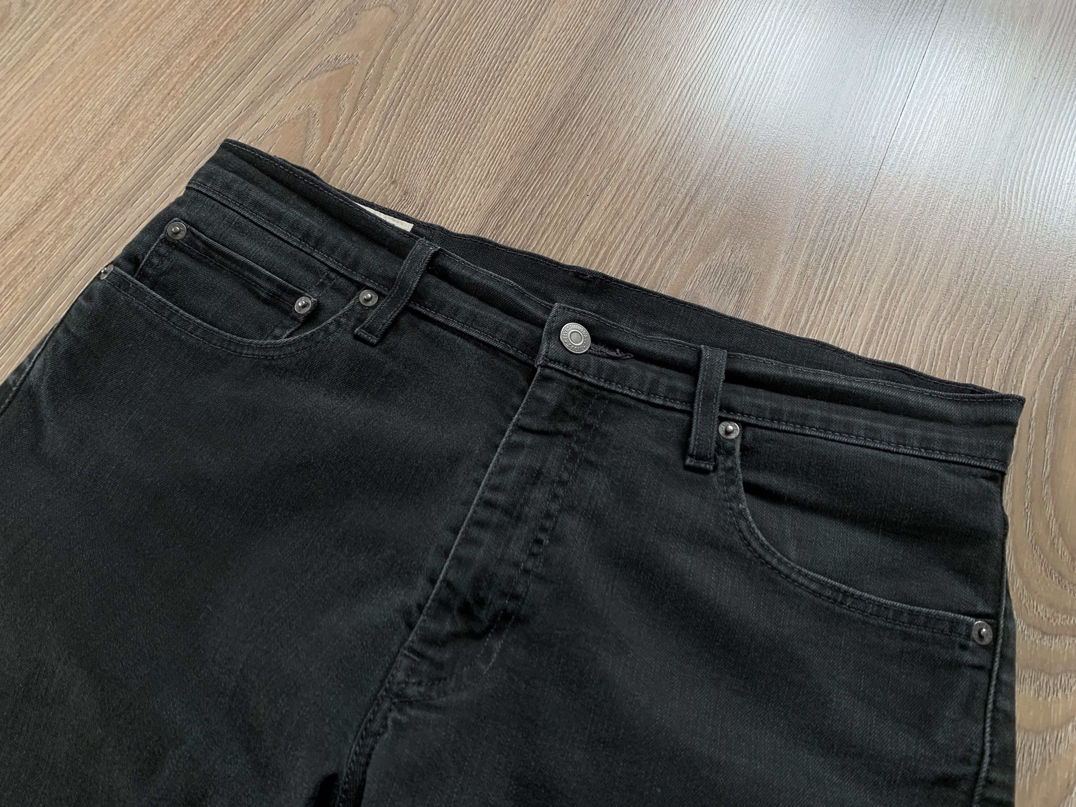 Levi's × Vintage Levis Premium 511 Black Stretch Jeans Size US 33 - 4 Thumbnail