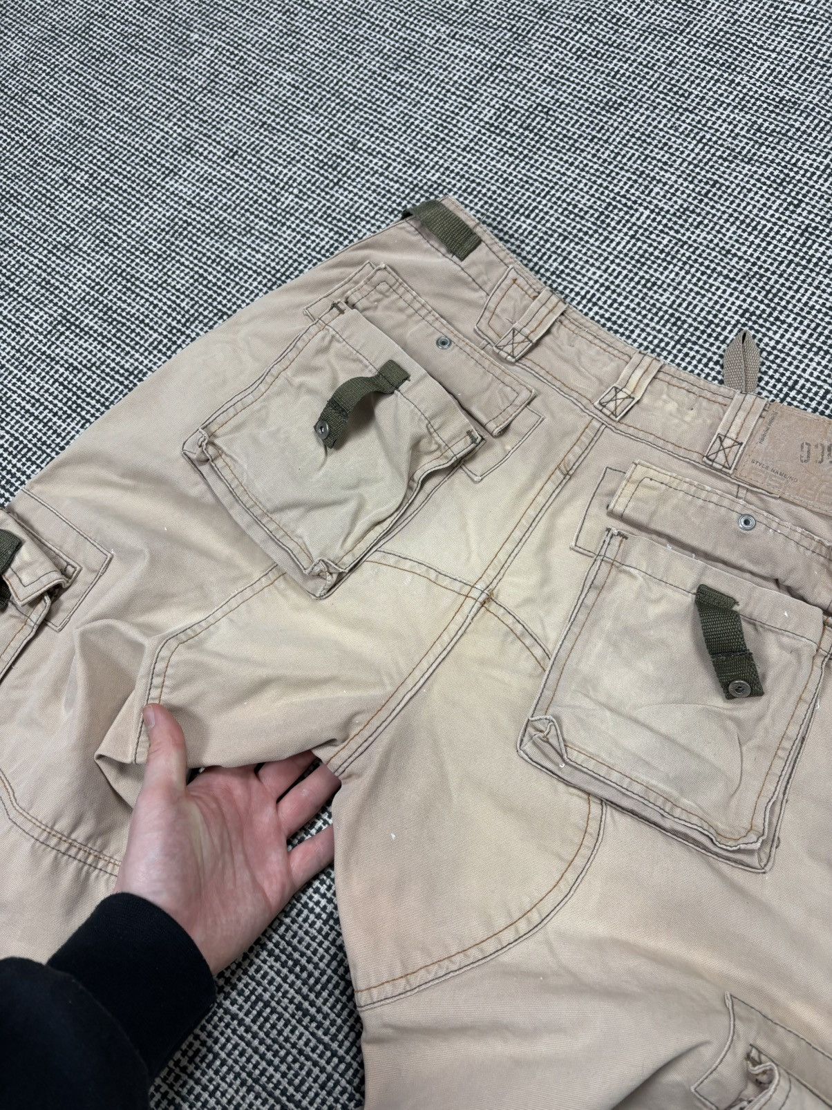 Japanese Brand Vintage loose fit parachute flyer baggy pants y2k skate Size US 30 / EU 46 - 9 Thumbnail