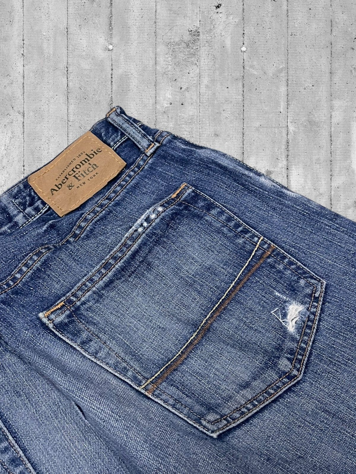 Abercrombie & Fitch × Designer × Vintage Vintage Designer Abercrombie &Fitch Distressed Low Rise Boot Size US 34 / EU 50 - 15 Thumbnail