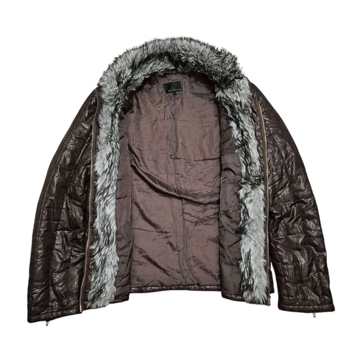 14th Addiction × If Six Was Nine × Le Grande Bleu (L.G.B.) Spinash fur jacket Size US L / EU 52-54 / 3 - 5 Thumbnail