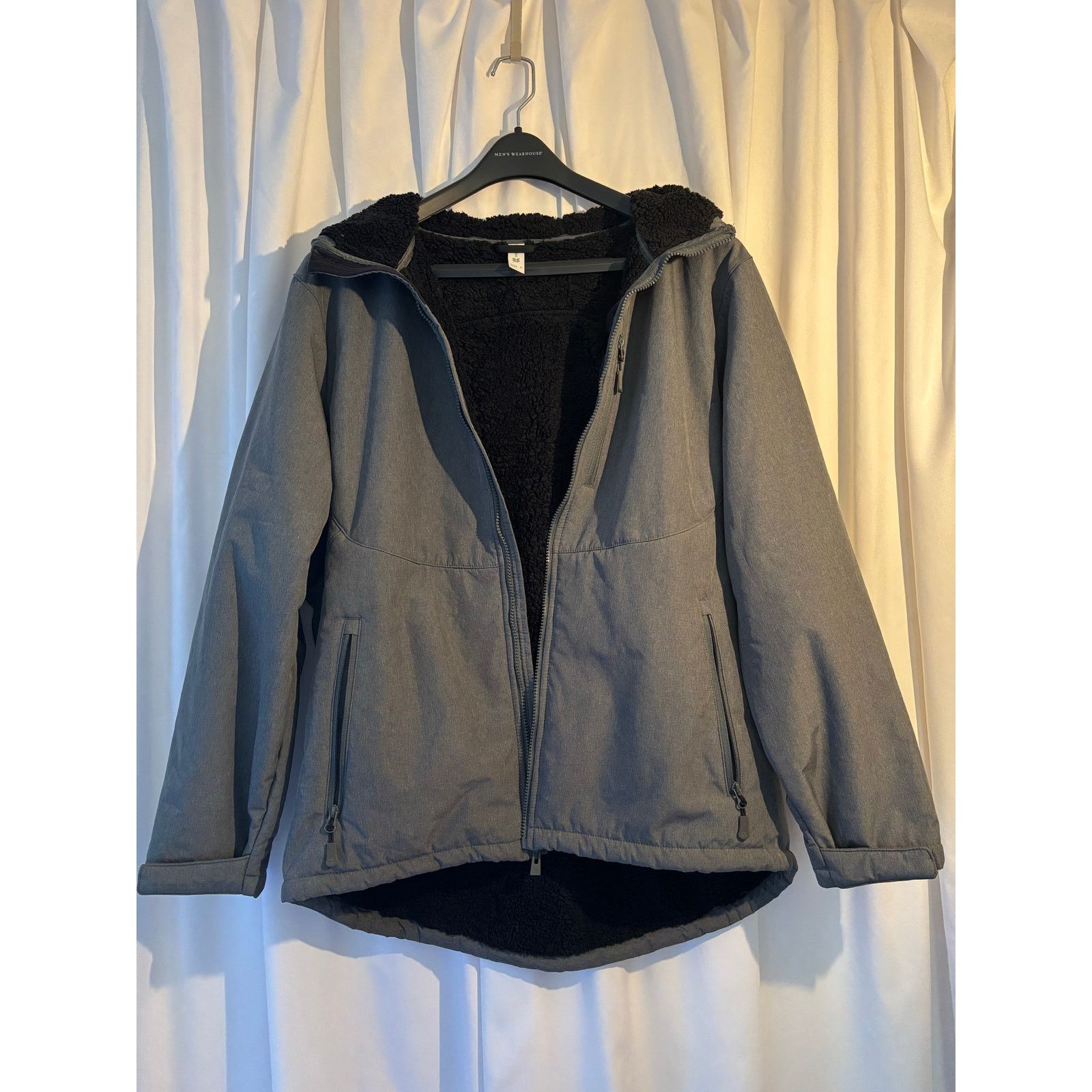 The Unbranded Brand All In Motion Gray Hooded Jacket Extra Large Size US XL / EU 56 / 4 - 3 Thumbnail