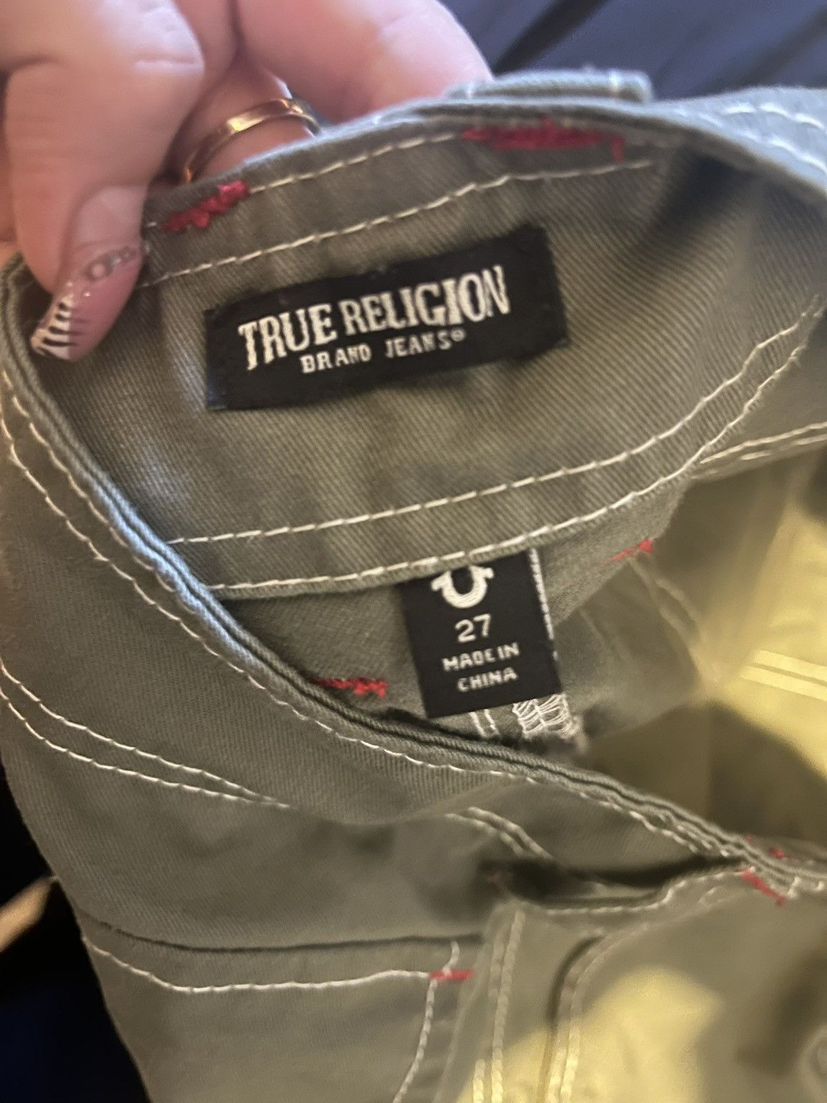 True Religion Cargo True Religion Pants Size 27" / US 4 / IT 40 - 2 Thumbnail