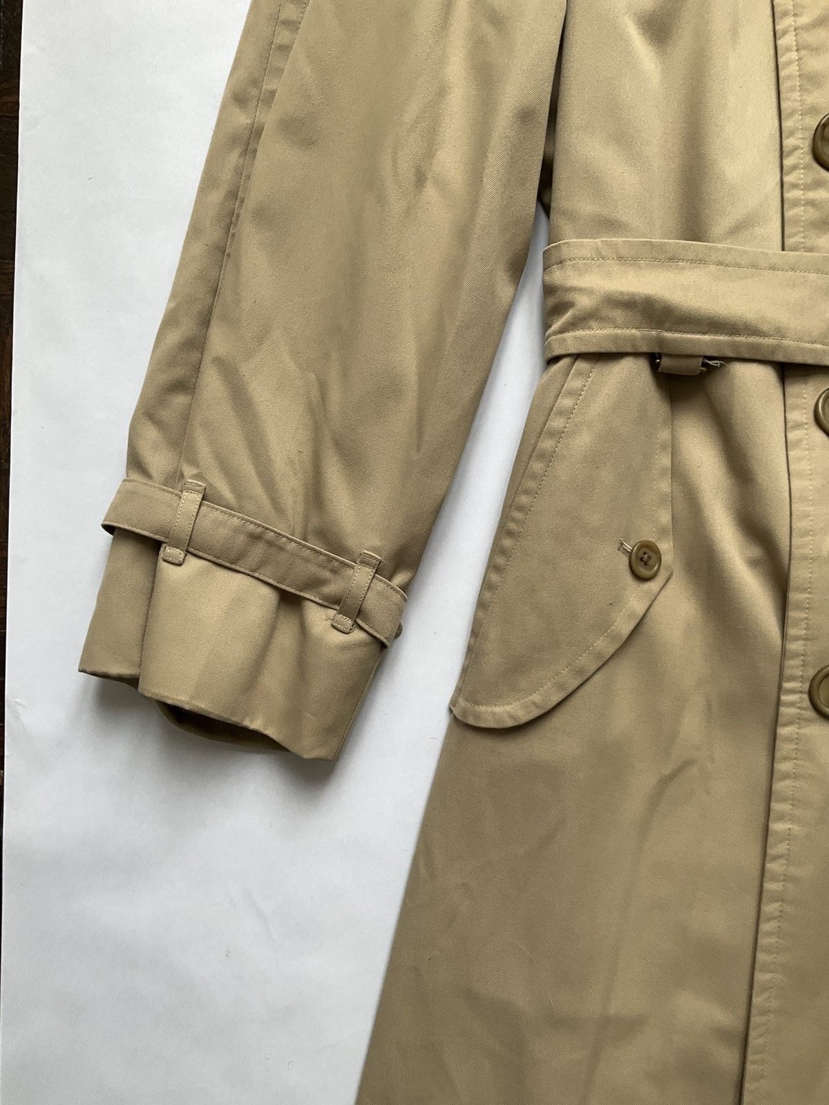 Burberry Trench-coat Burberry Vintage Size US L / EU 52-54 / 3 - 2 Thumbnail