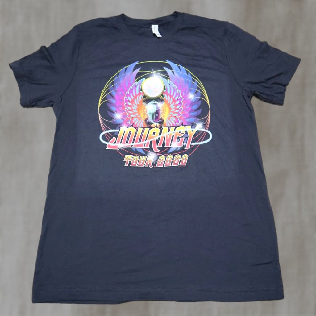 Vintage NWOT Journey 2020 Tour Pandemic Cancelled Tee T-Shirt Band Logo Size L Large Size US L / EU 52-54 / 3 - 1 Thumbnail