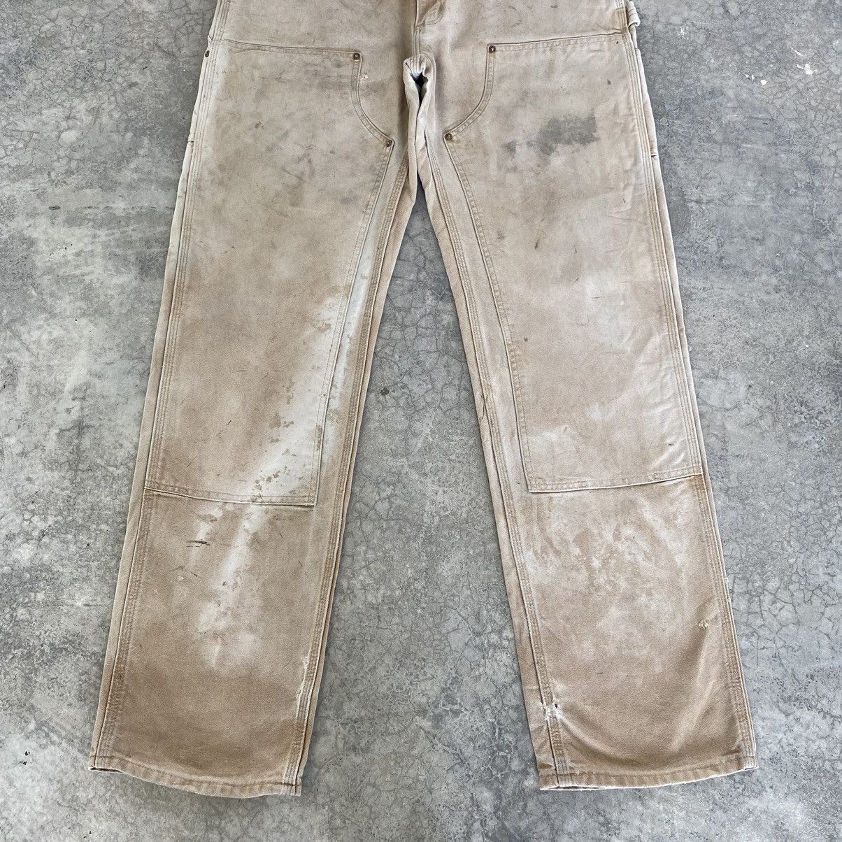 Carhartt VTG Carhartt Double Knee Faded Dirty Carpenter Pants Size US 36 / EU 52 - 5 Thumbnail