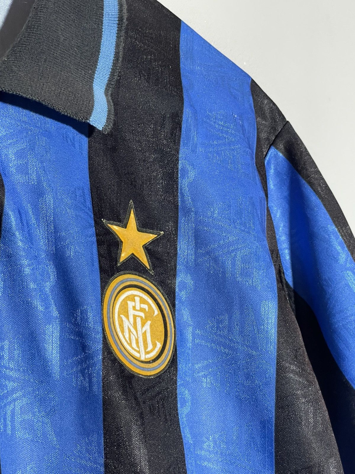 Umbro × Vintage Inter Milan Umbro 1992/94 Vintage Y2k Football Shirt Size US L / EU 52-54 / 3 - 5 Thumbnail