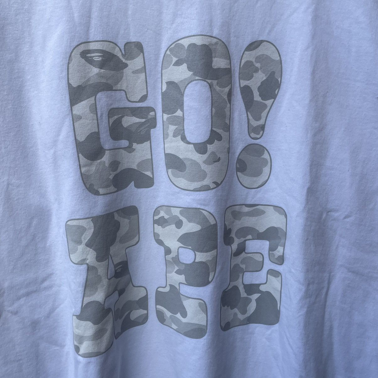 Bape ❤️100% Authentic❤️Vintage Bathing Ape Go Ape Long Sleeves Tee Size US L / EU 52-54 / 3 - 6 Thumbnail