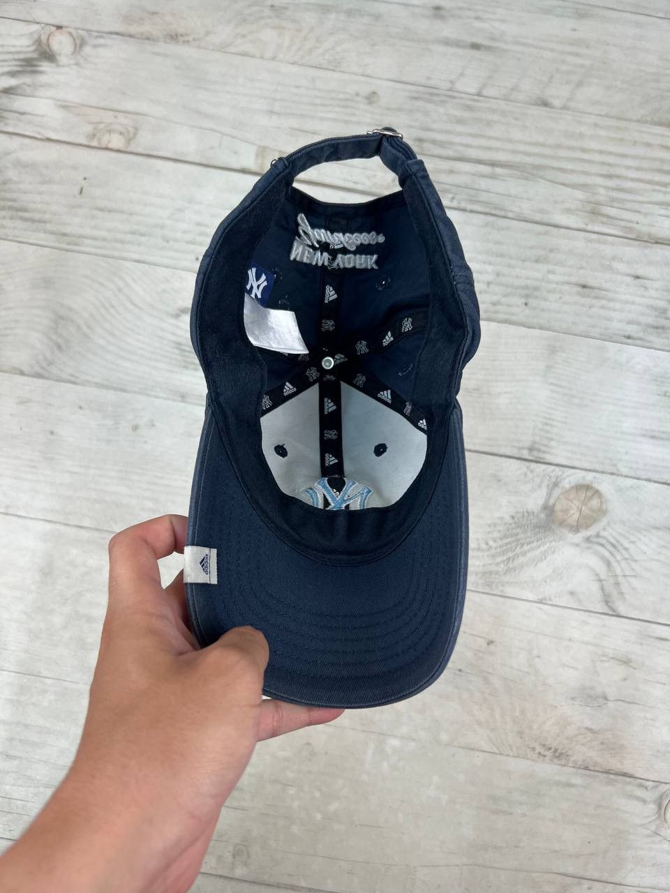 Adidas Vintage Adidas New York Yankees MLB Cap Hats Size ONE SIZE - 14 Thumbnail
