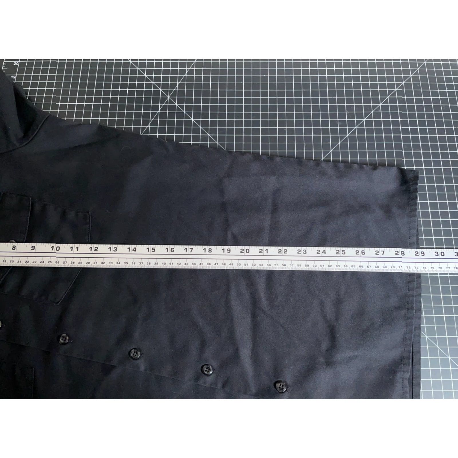 Dickies VTG Dickies Work Shirt Adult 16 - 16.5 / 32 / Large Black Lightweight USA Made Size US L / EU 52-54 / 3 - 6 Thumbnail