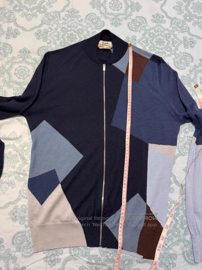 Hermes Hermes Cashmere Open Cardigan, 80% Cashmere + 20% Mulberry Size US M / EU 48-50 / 2 - 5 Thumbnail