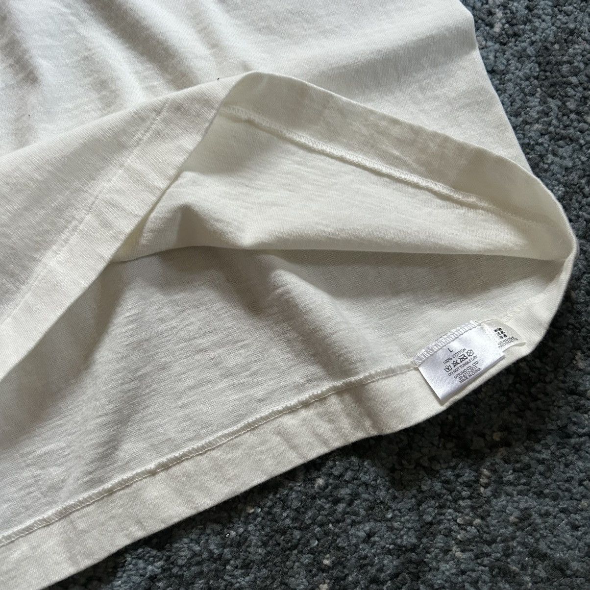 Human Made HUMAN MADE BLANK TEE CREAM Size US L / EU 52-54 / 3 - 3 Thumbnail