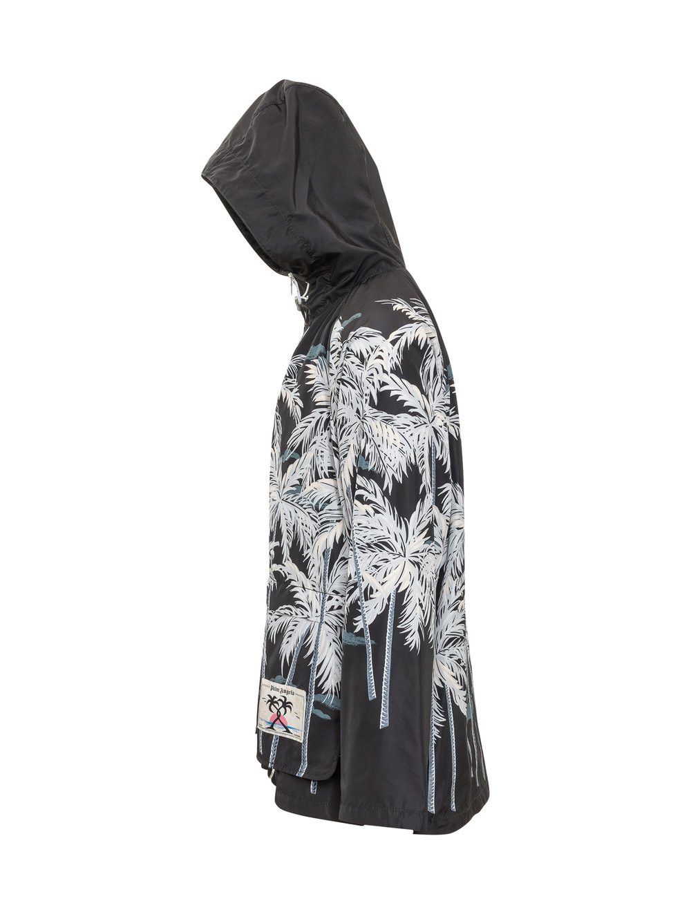 Palm Angels o1y0325 Logo Hooded Jacket in Black Size US S / EU 44-46 / 1 - 3 Thumbnail