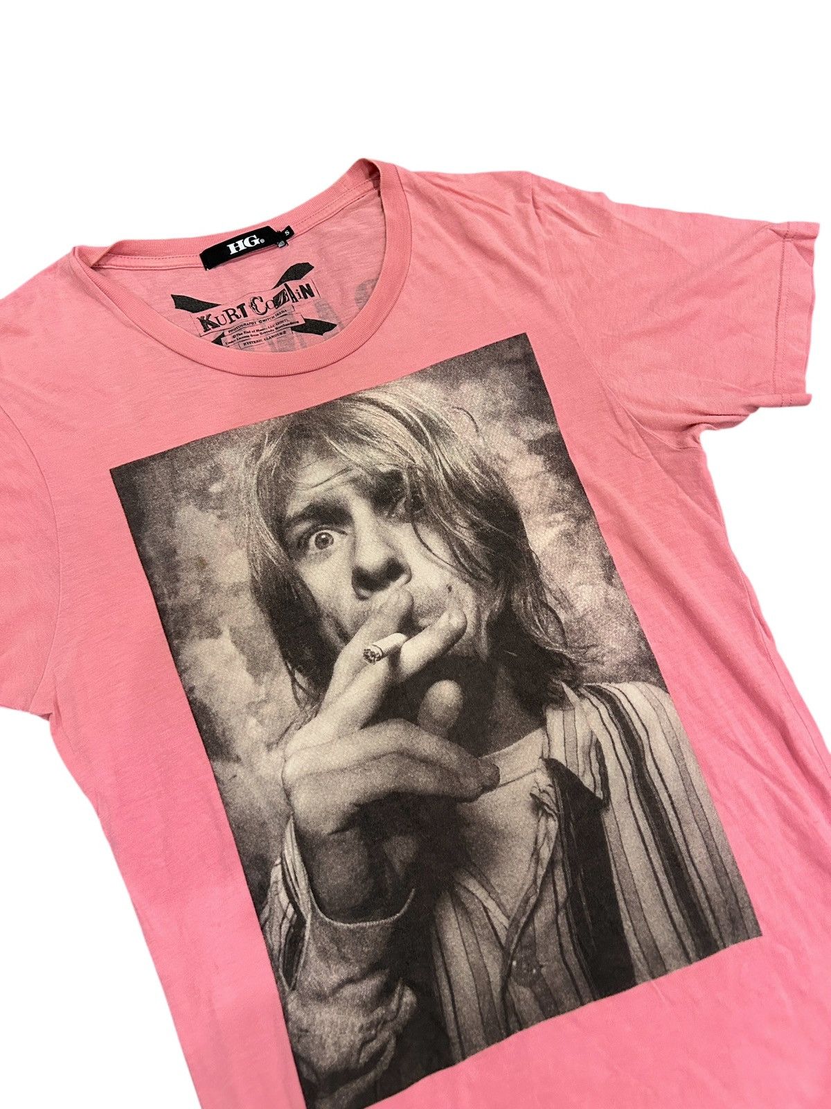 Hysteric Glamour Hysteric Glamour Kurt Cobain Pink Tee Grandma Take me home Size US S / EU 44-46 / 1 - 3 Thumbnail