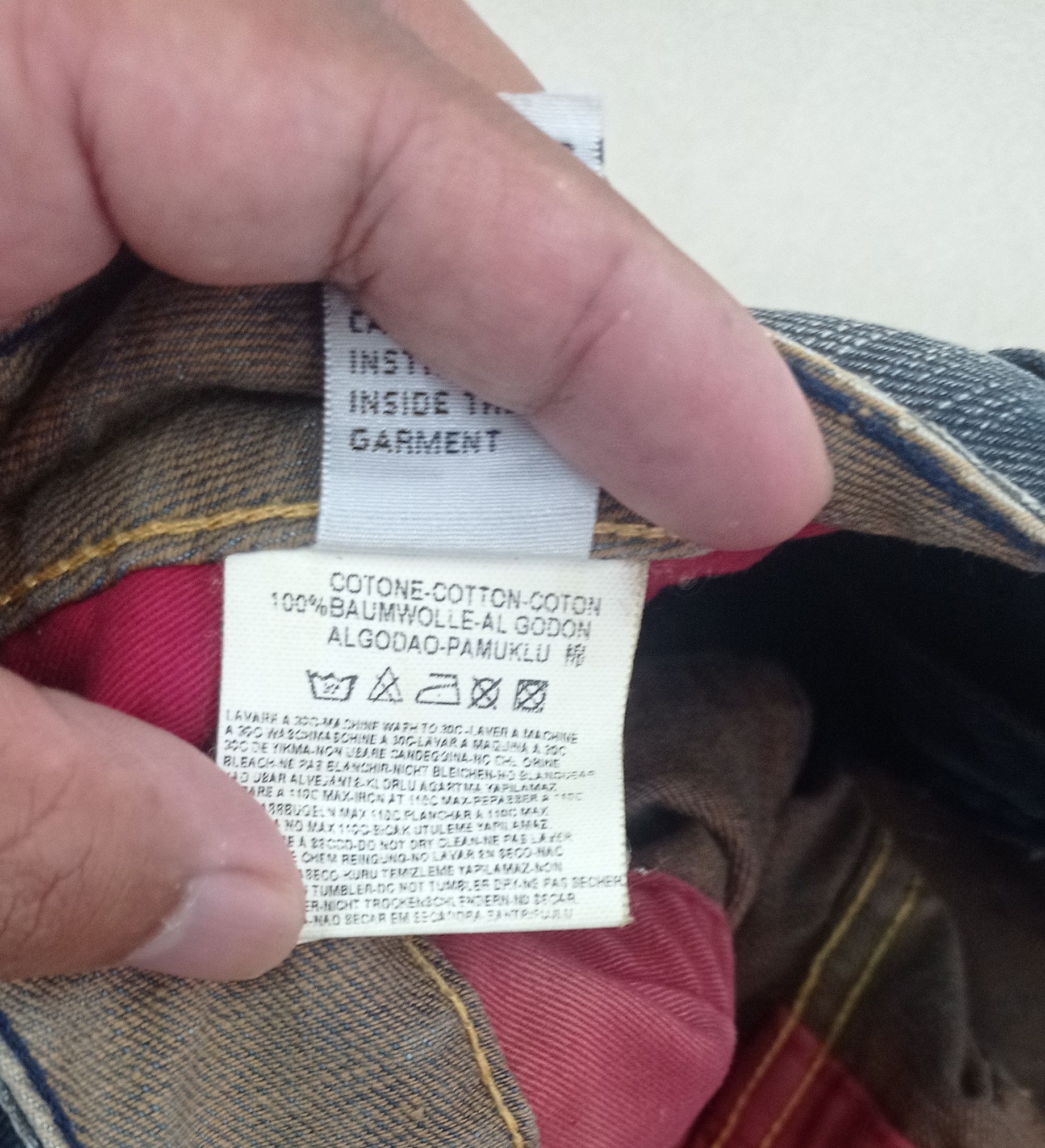 Diesel × If Six Was Nine Vintage Diesel Only The Brave Denim jeans Size US 34 / EU 50 - 10 Thumbnail