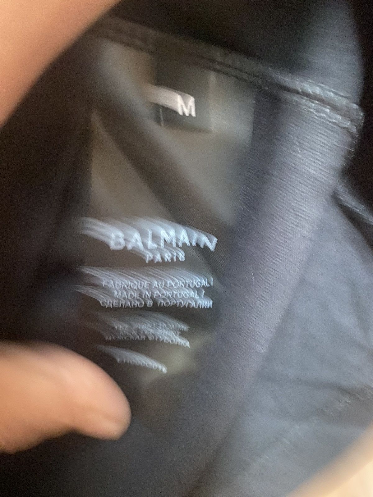 Balmain Balmain Paris Graphic Print Tee BNWT Size US M / EU 48-50 / 2 - 4 Thumbnail