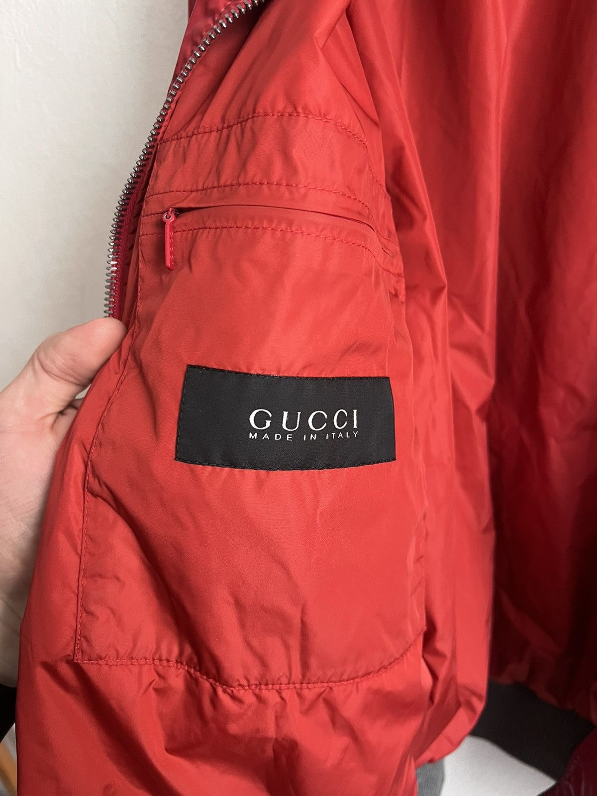 Gucci 2008 Gucci padded nylon bomber jacket Size US M / EU 48-50 / 2 - 5 Thumbnail