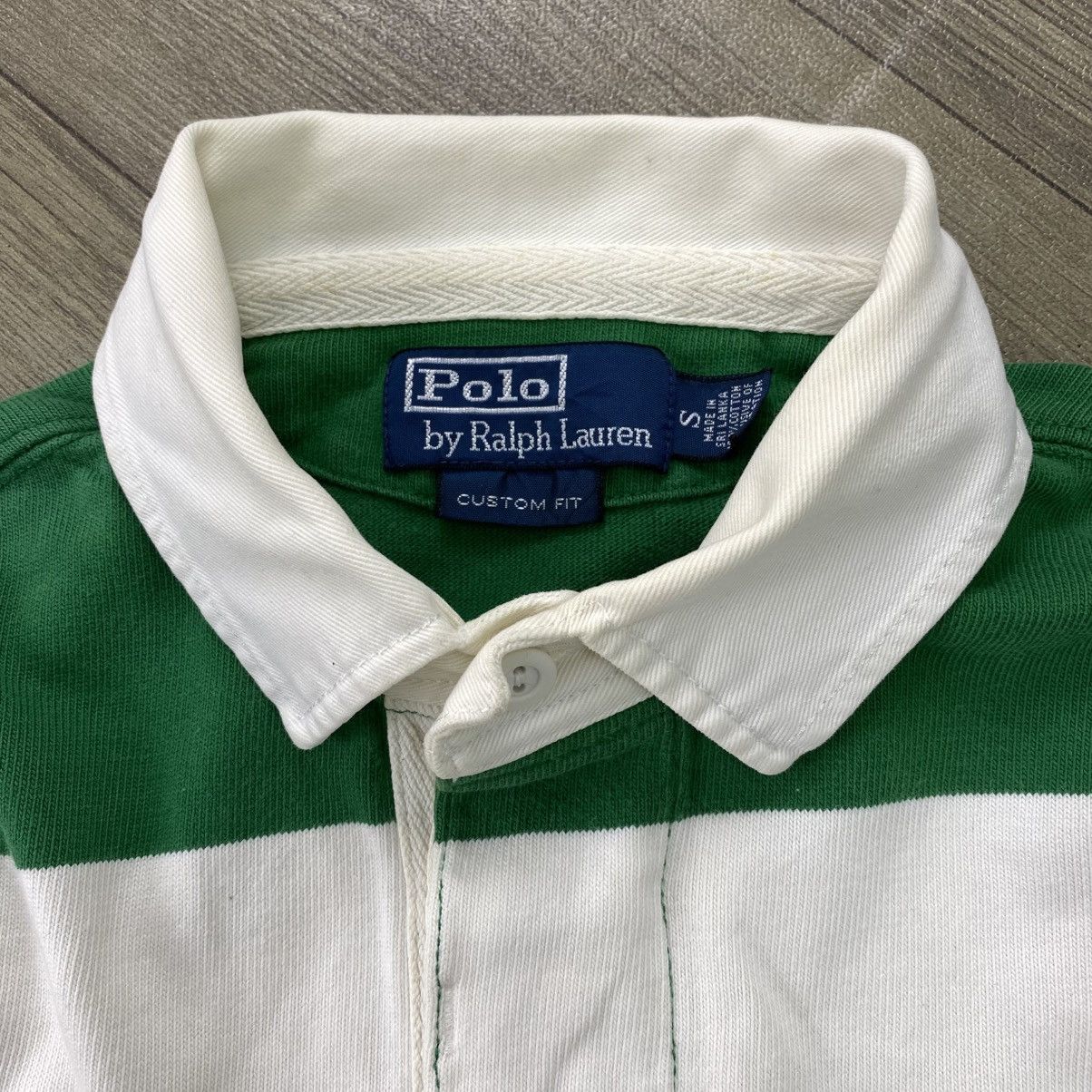 Polo Ralph Lauren Vintage Polo Ralph Lauren Rugby Shirt Striped Size US M / EU 48-50 / 2 - 5 Thumbnail