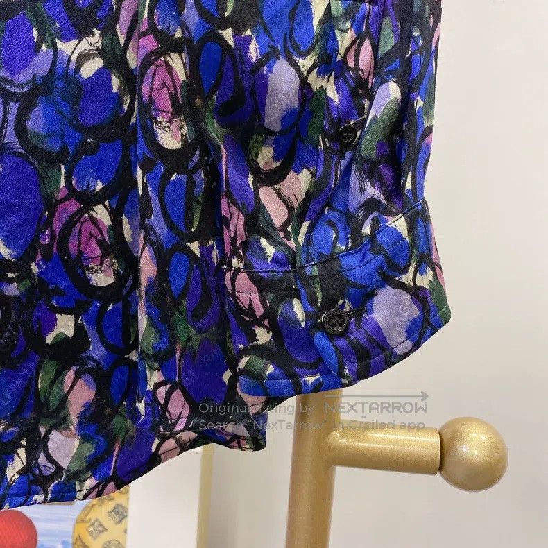 Balenciaga Balenciaga All-over Logo Patterned Shirt, Size 34 Size XXS / US 00 / IT 34 - 3 Thumbnail