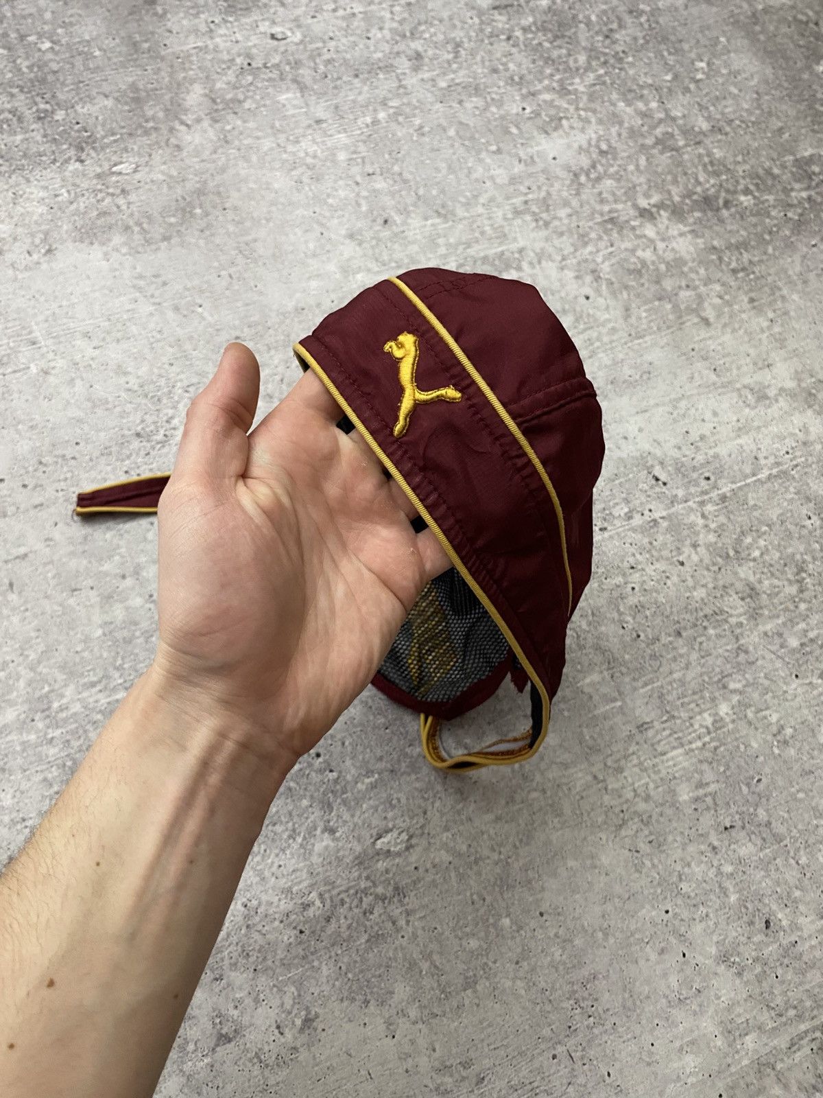 Puma × Vintage 🔥PUMA VINTAGE BANDANA HAT Size ONE SIZE - 5 Thumbnail