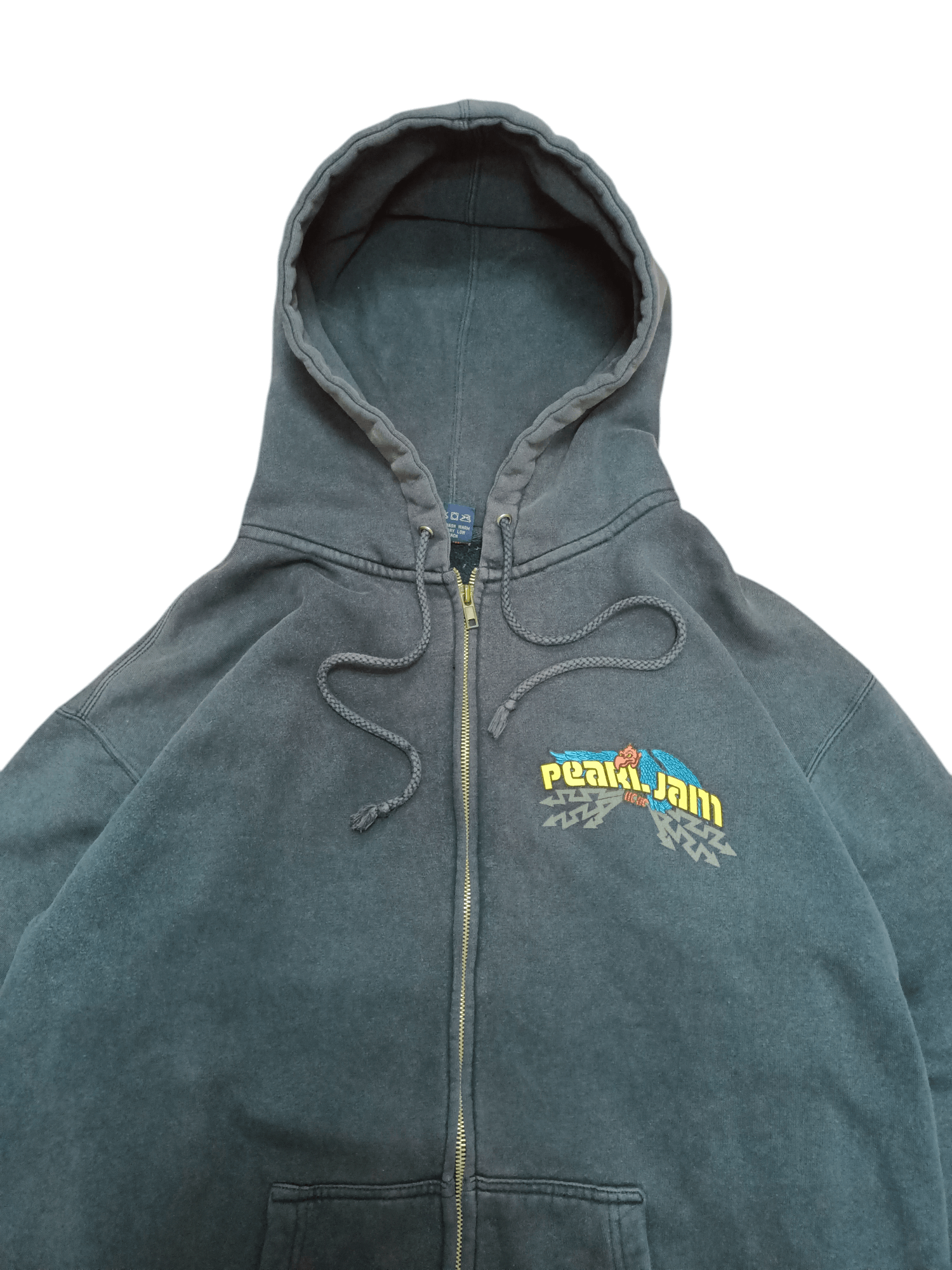 Band Tees PEARL JAM ZIPPER HOODIE x ROCK BAND x RARE Size US L / EU 52-54 / 3 - 5 Thumbnail