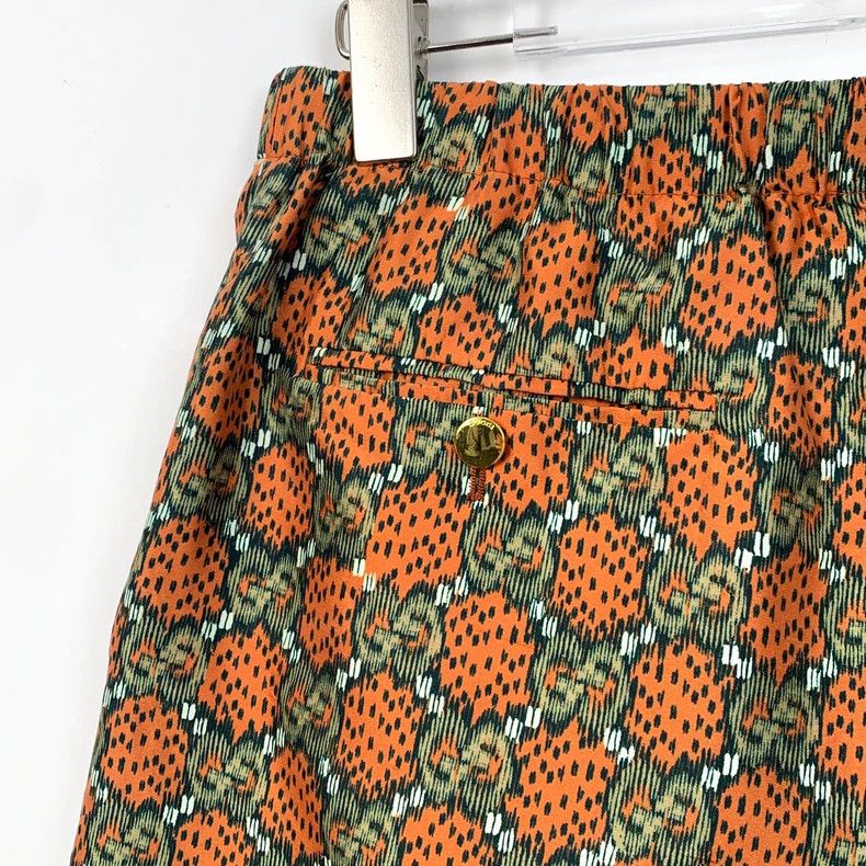 Gucci Gucci Color-blocked mulberry silk double G full-print logo Size US 28 / EU 44 - 5 Thumbnail
