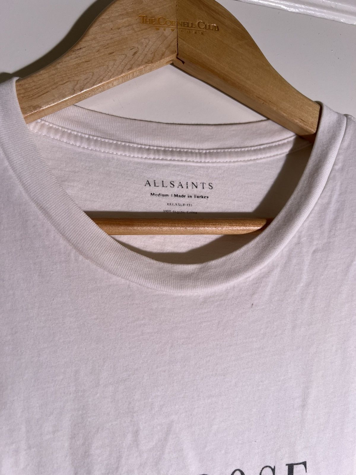Allsaints AllSaints New Rose Cross Streetwear Designer Retro T Shirt Size US M / EU 48-50 / 2 - 9 Thumbnail