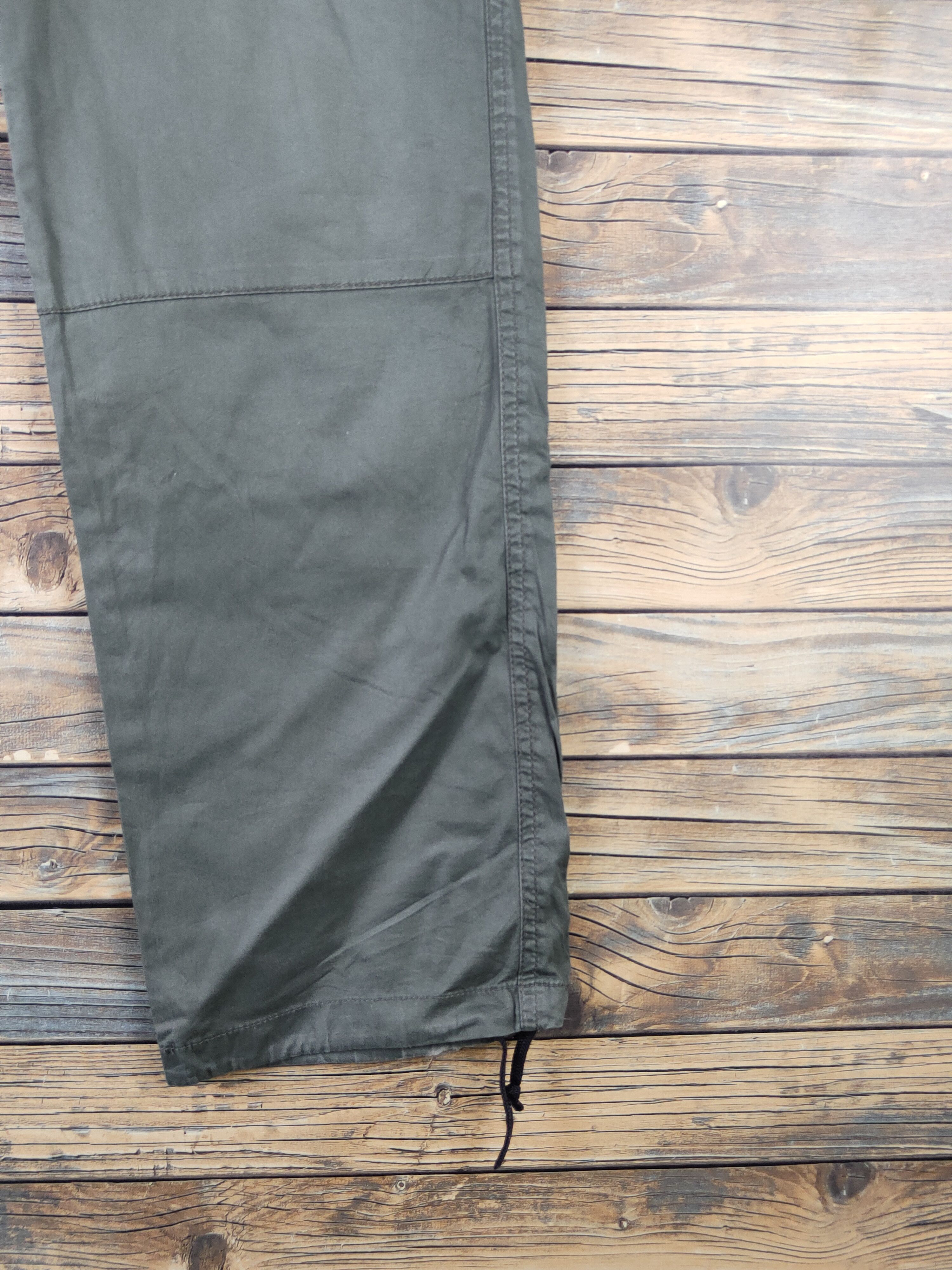 Japanese Brand DL TKMixpice Green Multipocket Tactical Cargo Pants #1132 Size US 34 / EU 50 - 6 Thumbnail