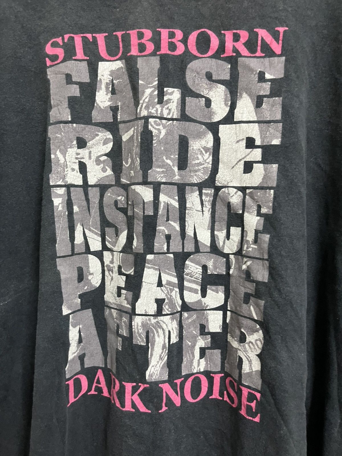 Rap Tees 💥 STUBBORN DARK NOISE Anvil Street Techno Short Sleeve Size US XL / EU 56 / 4 - 4 Thumbnail
