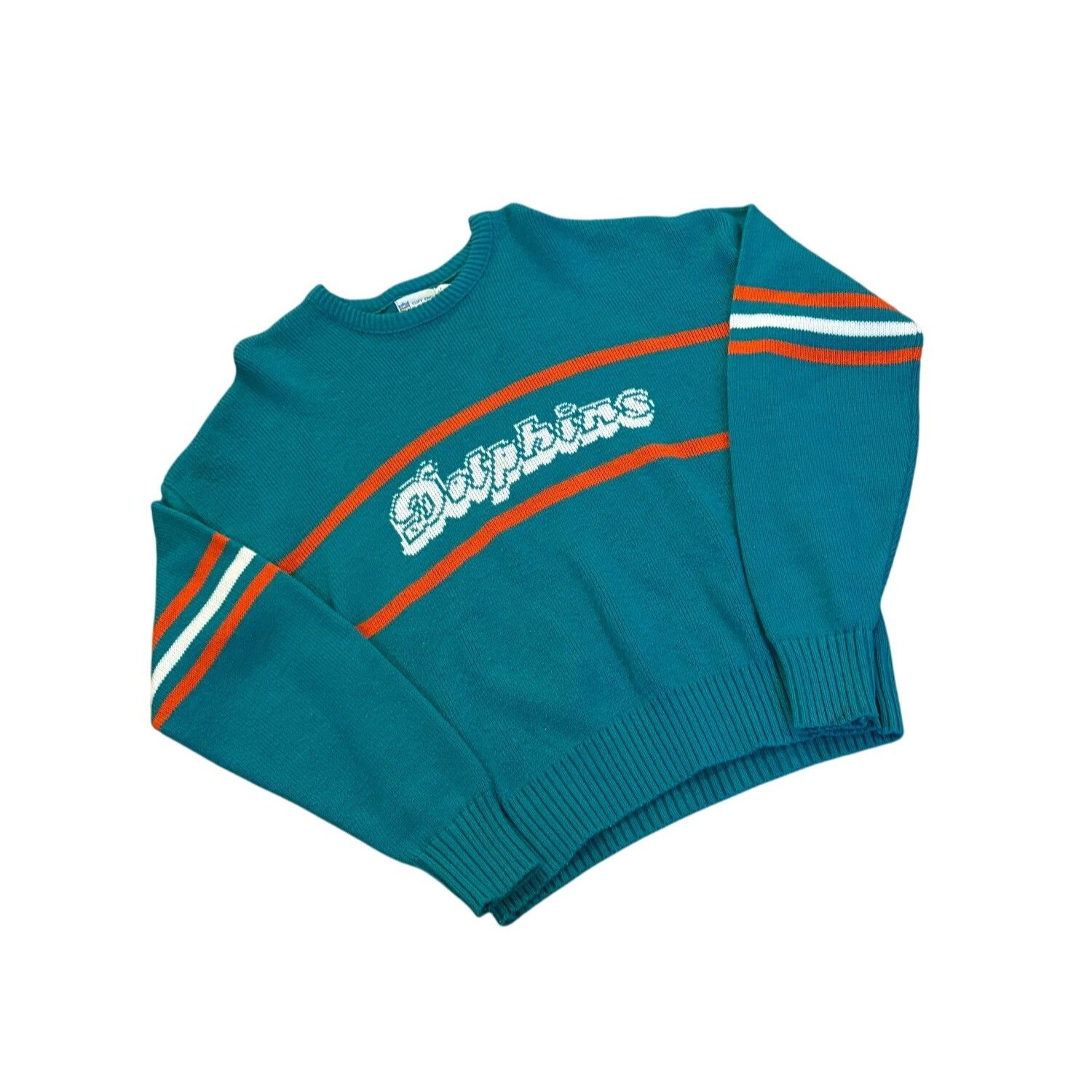 Other Vintage 80's Miami Dolphins NFL Cliff Engle Sweater Don Shul Size US XL / EU 56 / 4 - 3 Thumbnail